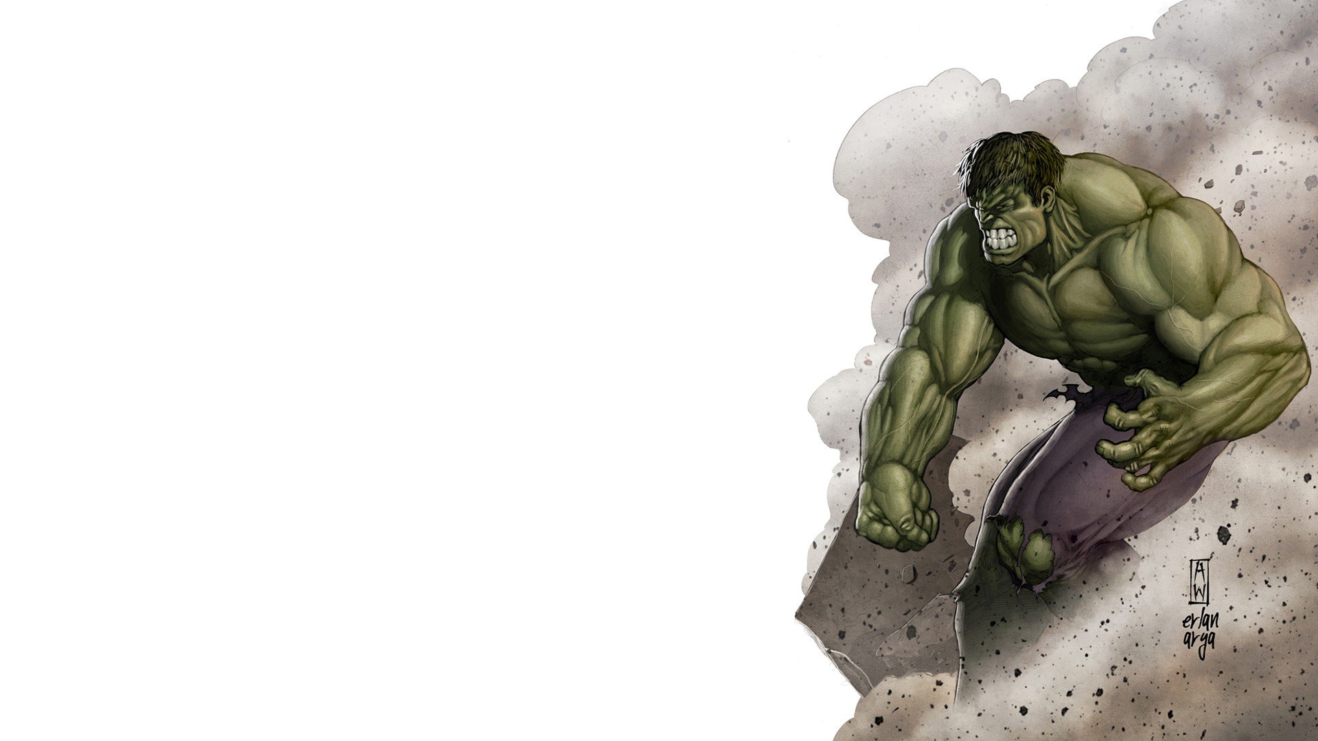 Hulk Marvel Comics Angry - Hulk Cartoon Fond D Écran - HD Wallpaper 