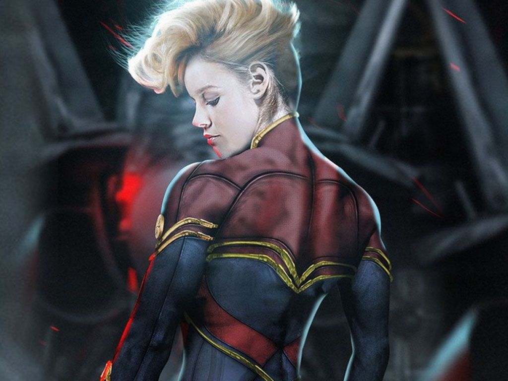 Captain Marvel Wallpaper Download - HD Wallpaper 