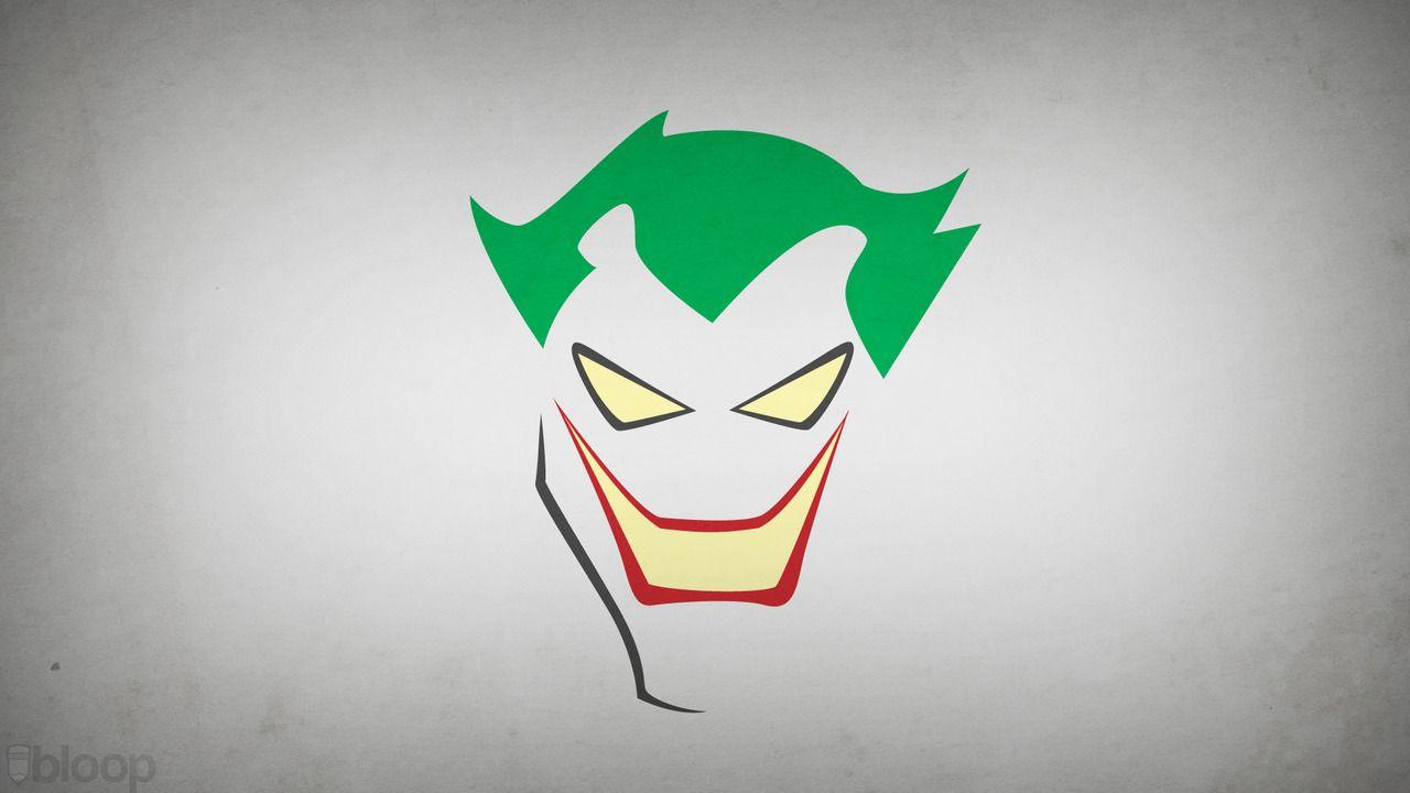 Minimalist Superhero Wallpaper - Joker Animated - HD Wallpaper 