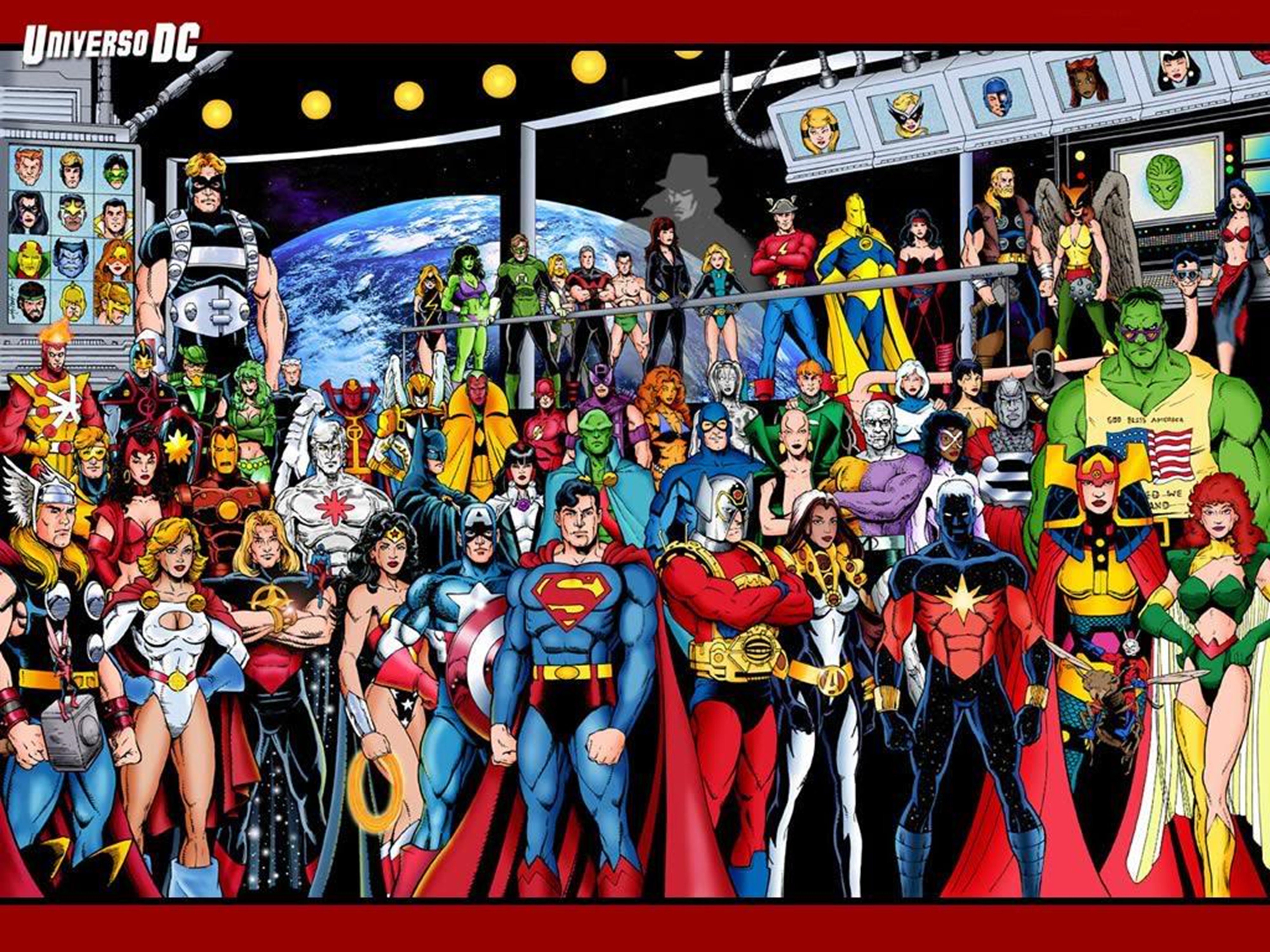 Comics Wallpapers Dc And Marvel - HD Wallpaper 