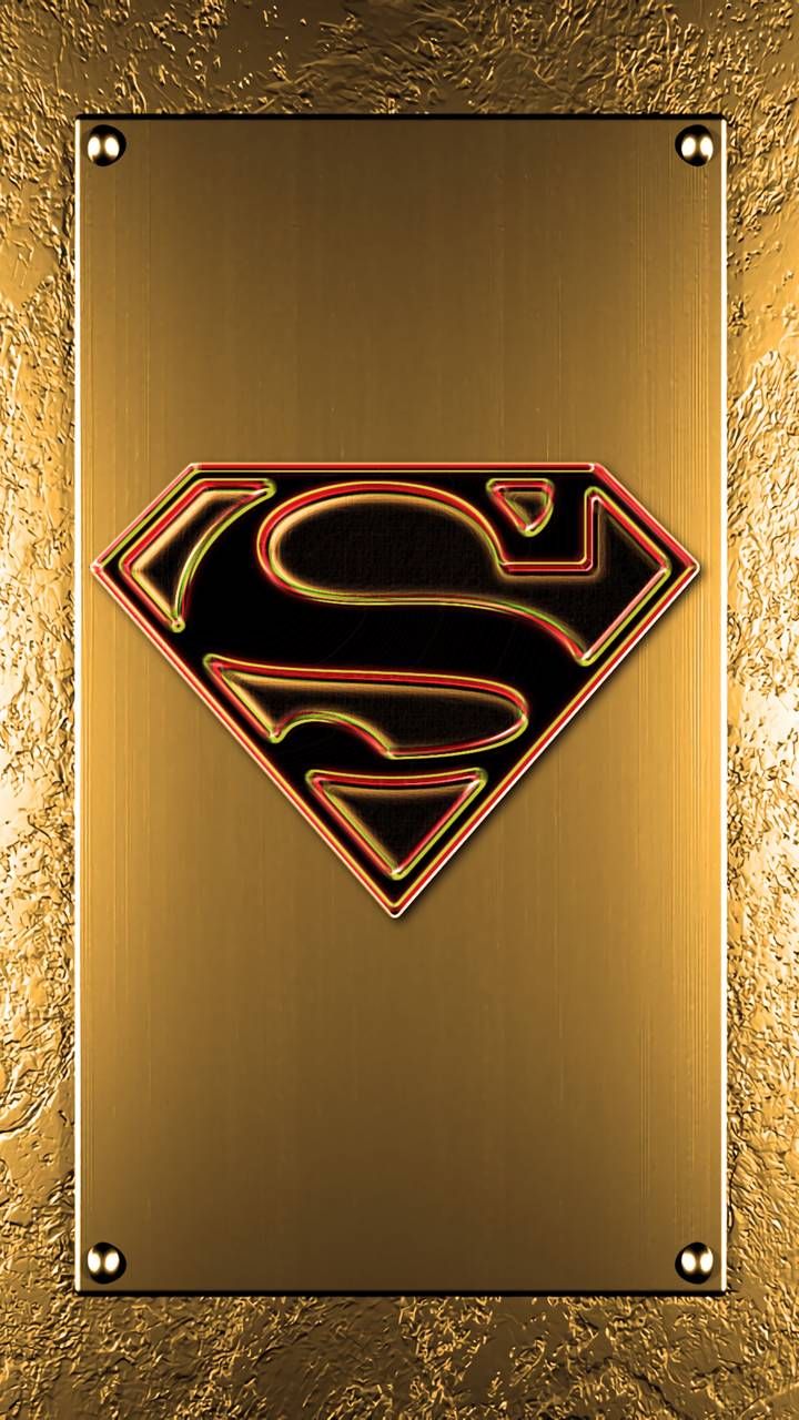 Gold Superman Logo - HD Wallpaper 