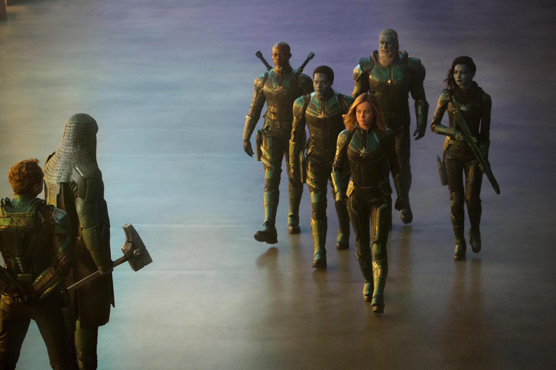 Captain Marvel Skrulls - HD Wallpaper 