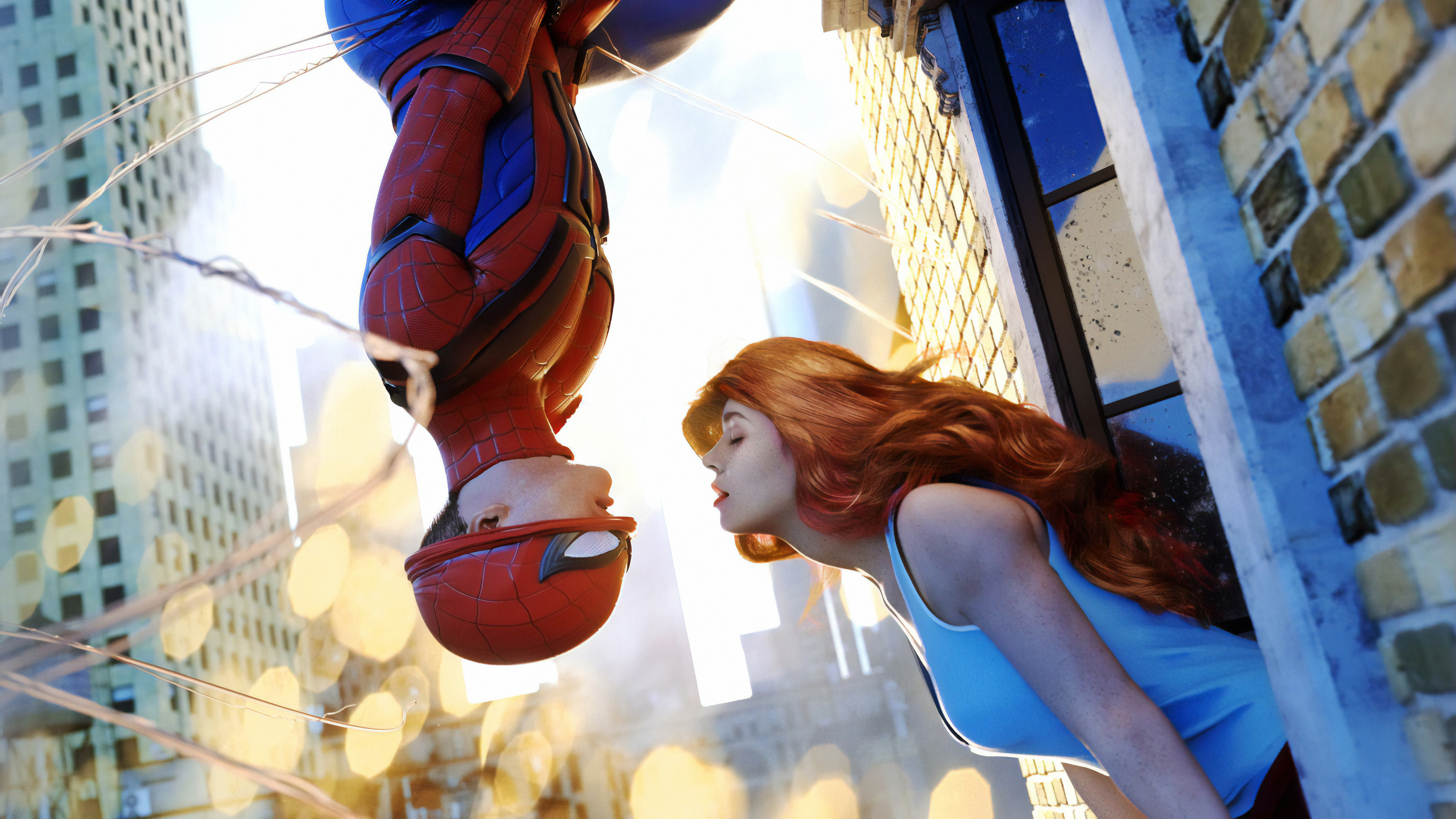 Spiderman And Mary Jane - HD Wallpaper 