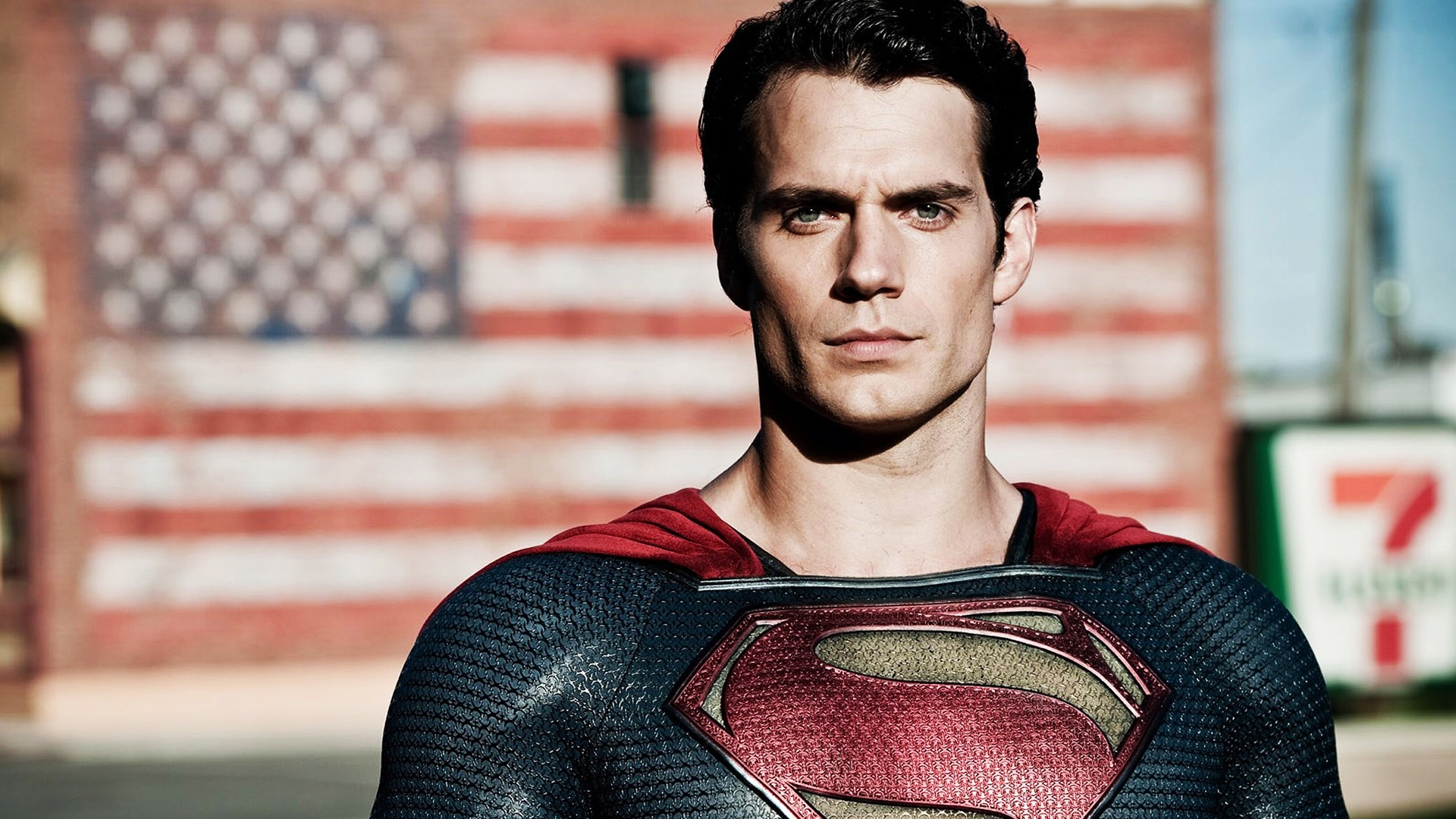 Henry Cavill Superman Wallpaper - Superman Man Of Steel Portrait - HD Wallpaper 