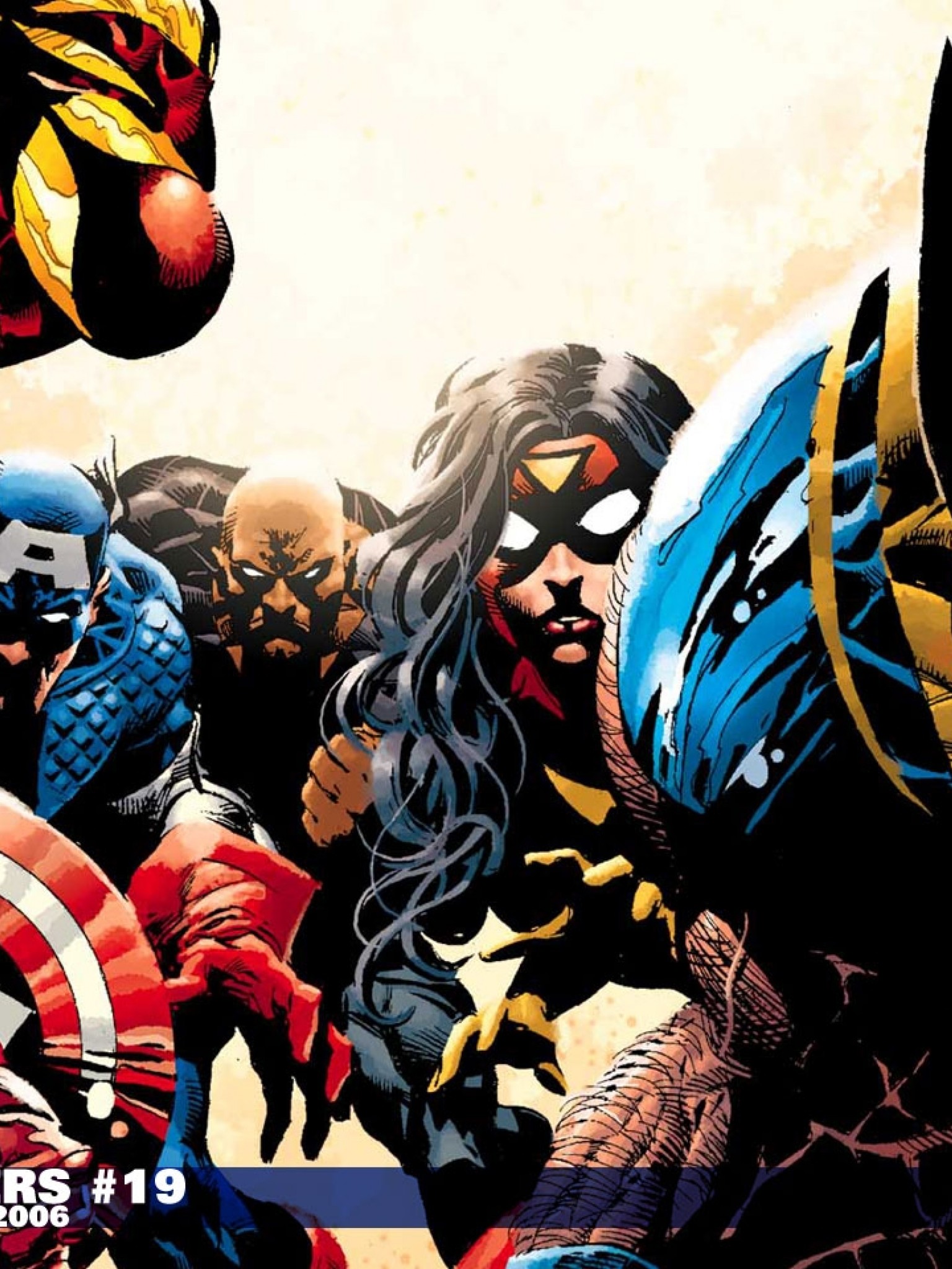 New Avengers Comics Cover - HD Wallpaper 