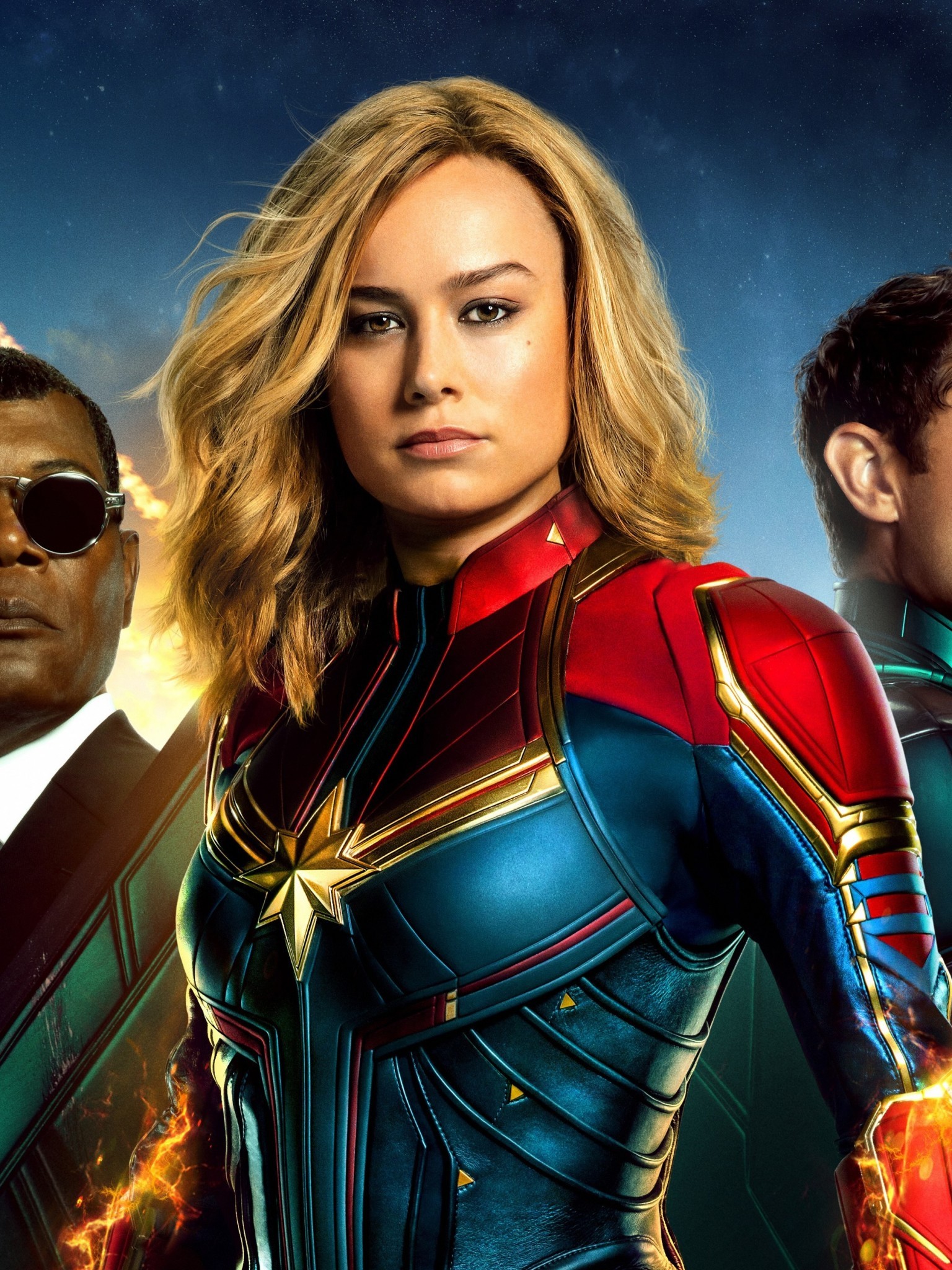 Captain Marvel, Brie Larson, Artwork, Superhero Movies - Captain Marvel - HD Wallpaper 
