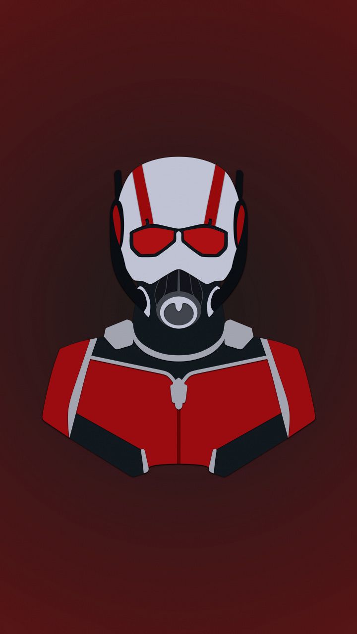 Wallpaper, Superhero, Minimalism, Great, Artwork, Antman, - Ant Man Minimalist - HD Wallpaper 
