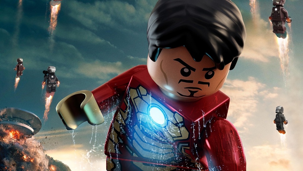 Lego, Iron Man 3, Figures, Marvel Superheroes, Iron - Homem De Ferro Lego - HD Wallpaper 