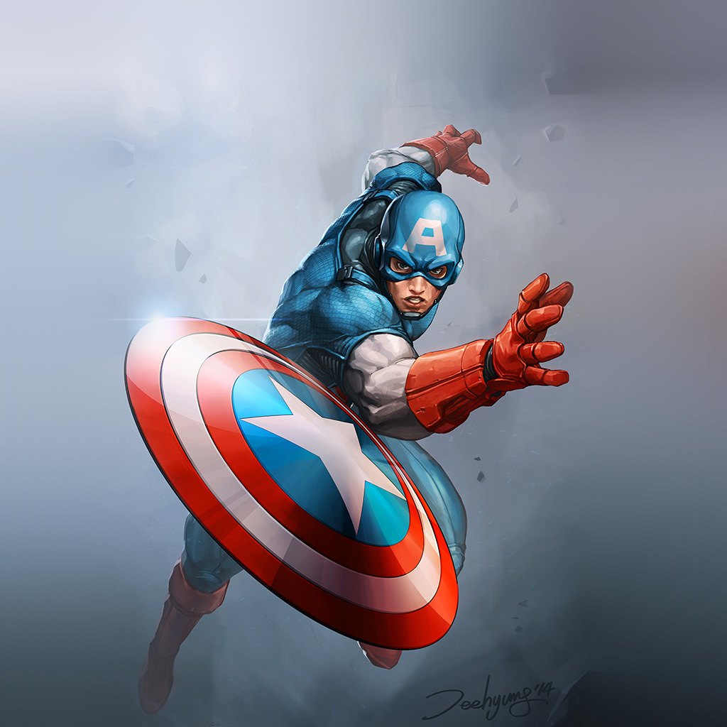 Captain America Live Wallpaper Iphone - 1024x1024 Wallpaper 