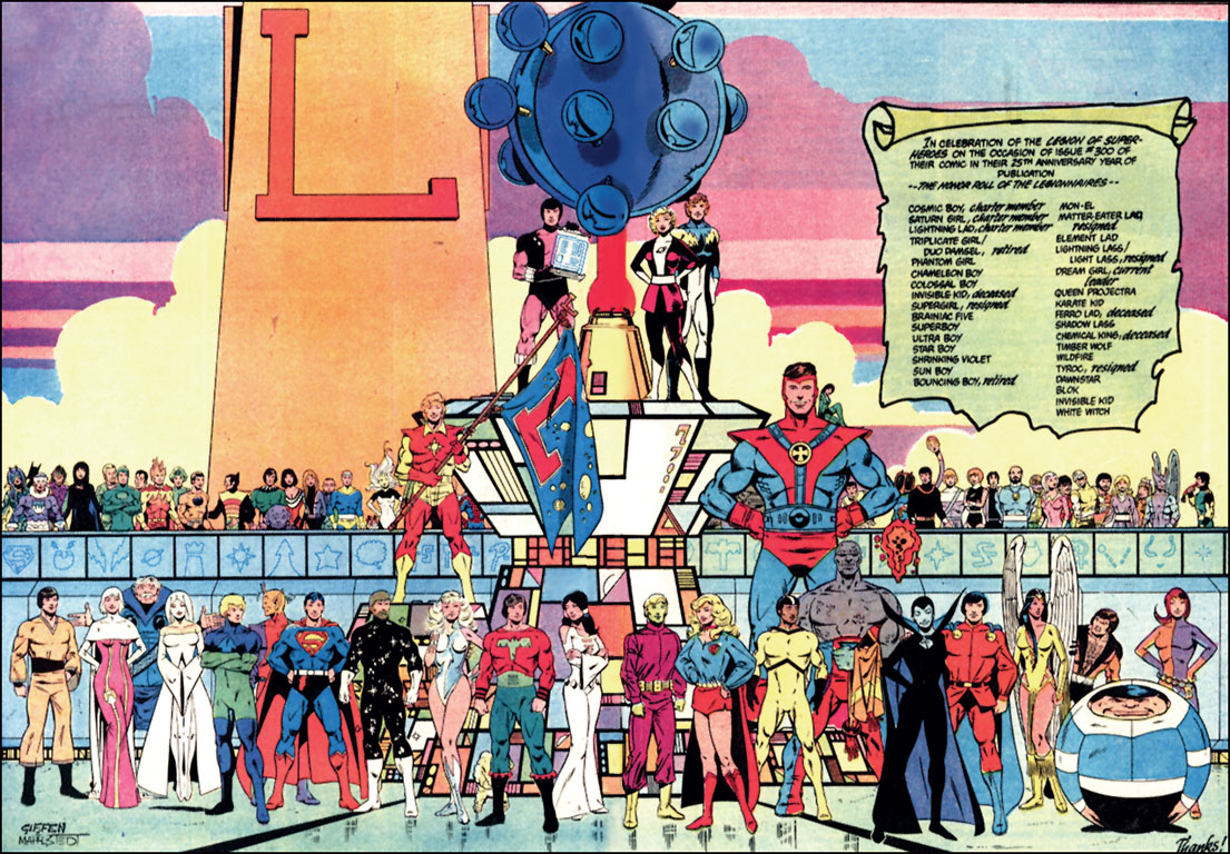Legion Of Super Heroes Backgrounds On Wallpapers Vista - Bronze Age Legion Of Superheroes - HD Wallpaper 