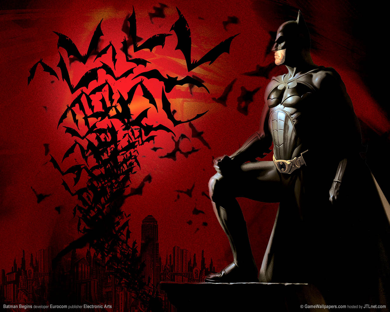 Batman Begins, 2005 - HD Wallpaper 
