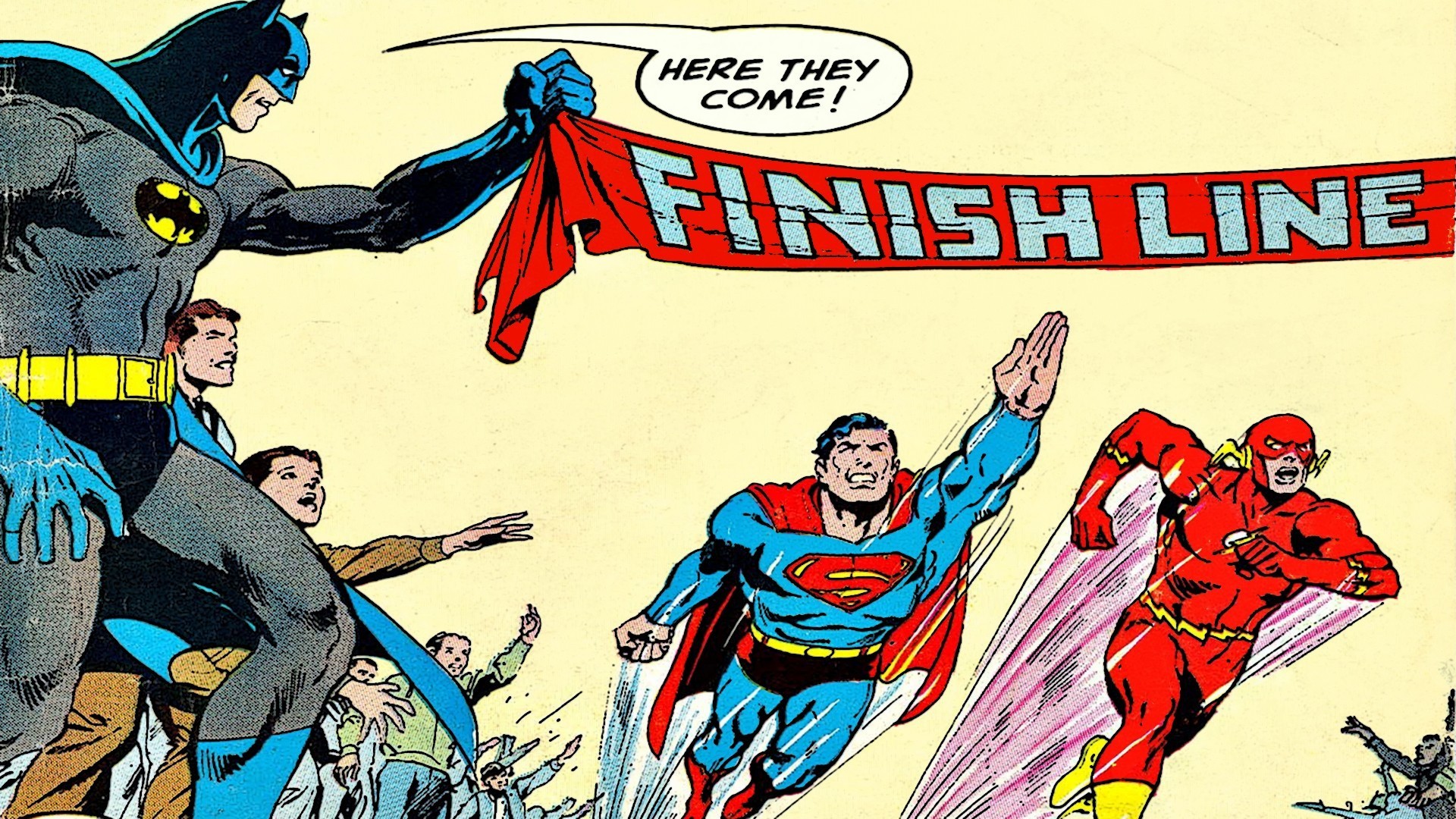 Dc Comics, Batman, Superman, Flash, Old Wallpapers - Carrera Flash Vs Superman - HD Wallpaper 