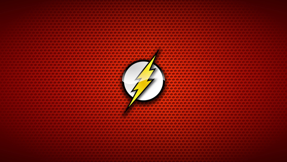 Flash, Logo, Dc Universe, Flash, The Flash, Comics, - Circle - HD Wallpaper 