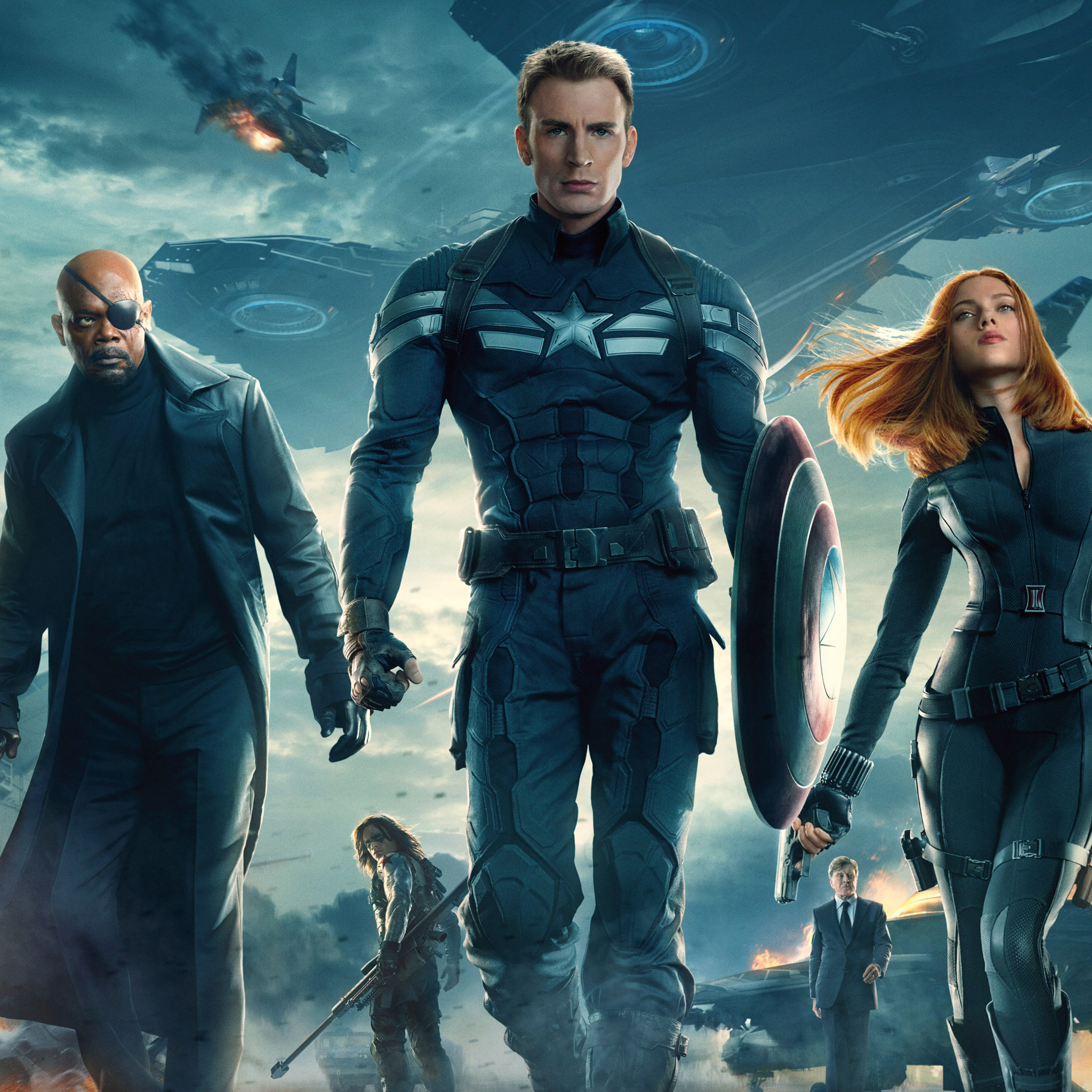 Captain America Winter Soldier Wallpaper Iphone - HD Wallpaper 