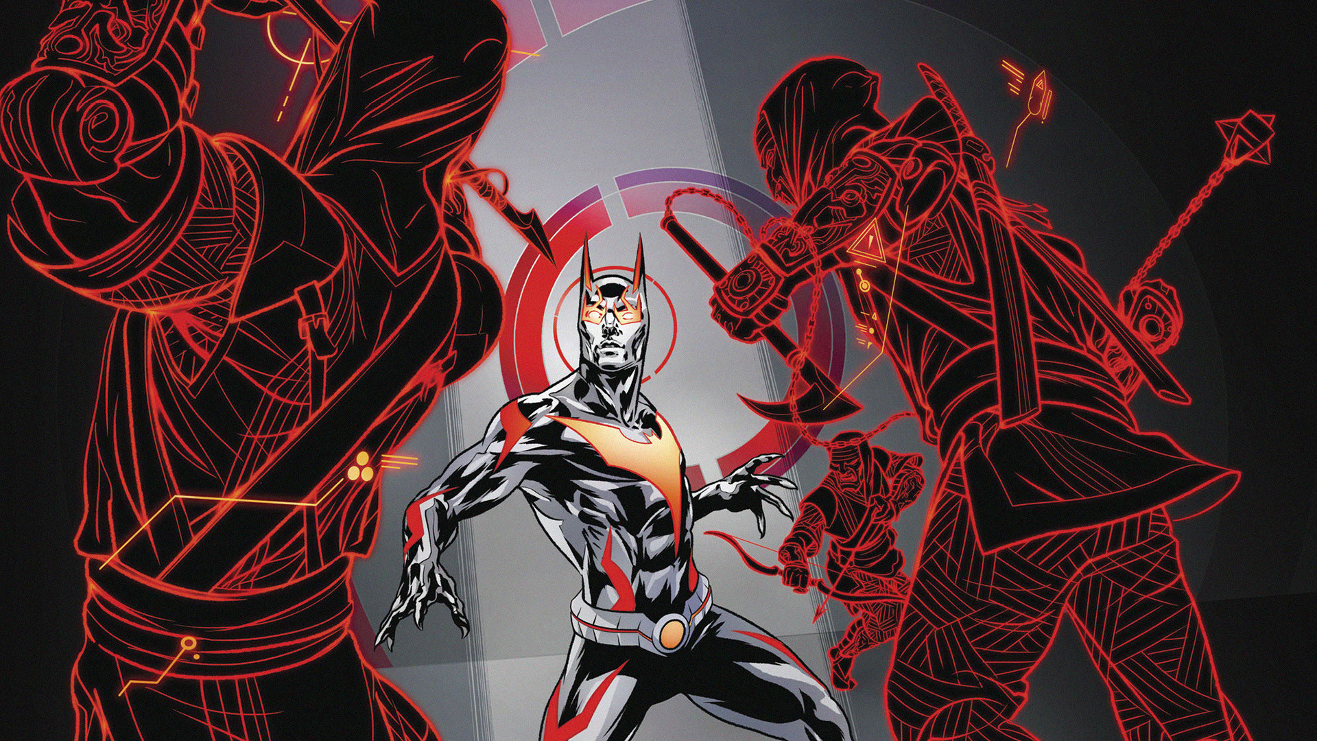 Batman Beyond Comics Wallpaper Iphone Hd - HD Wallpaper 