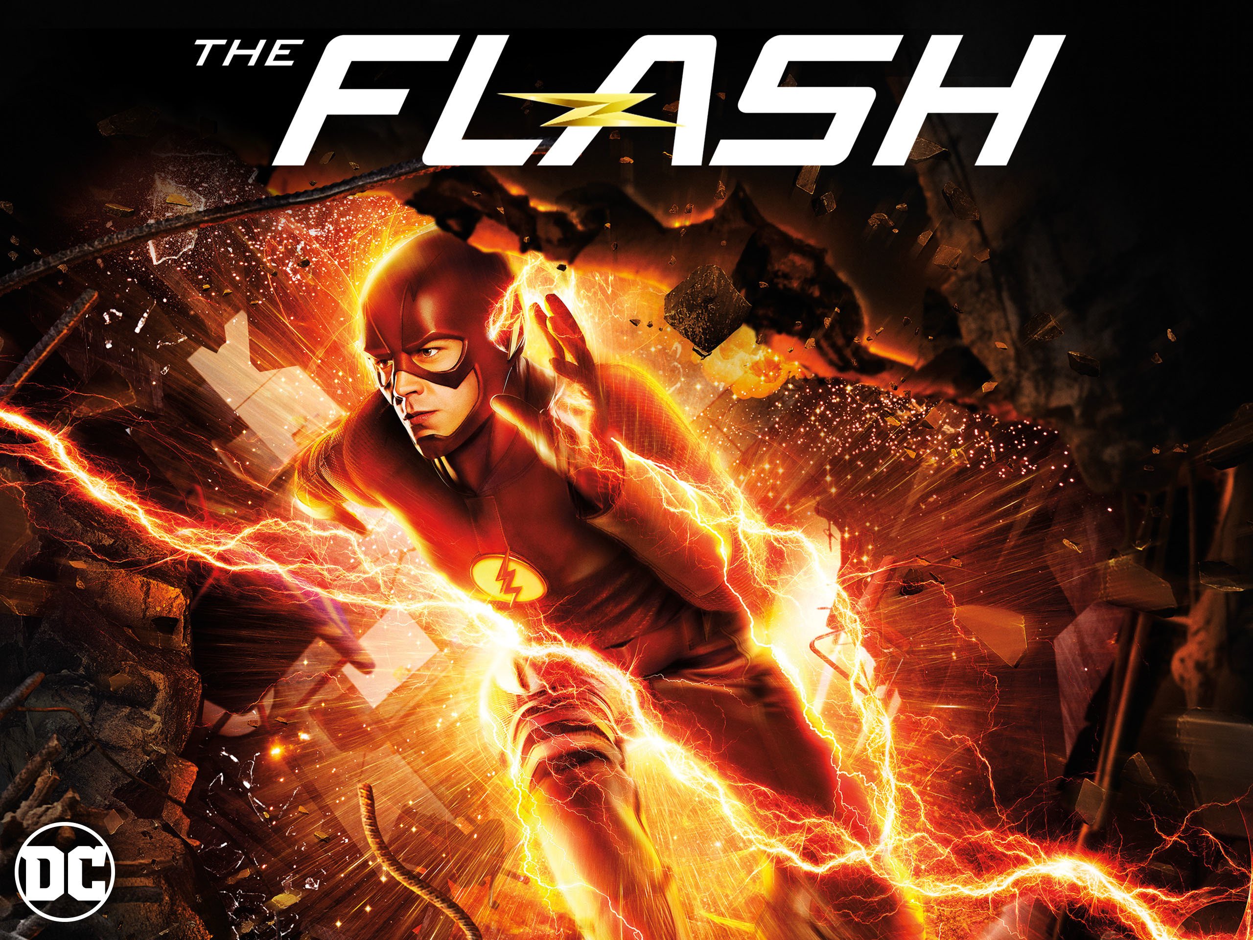 Flash Barry Allen Dc Comics Hd Background Wallpaper - Flash Season 6 Running - HD Wallpaper 