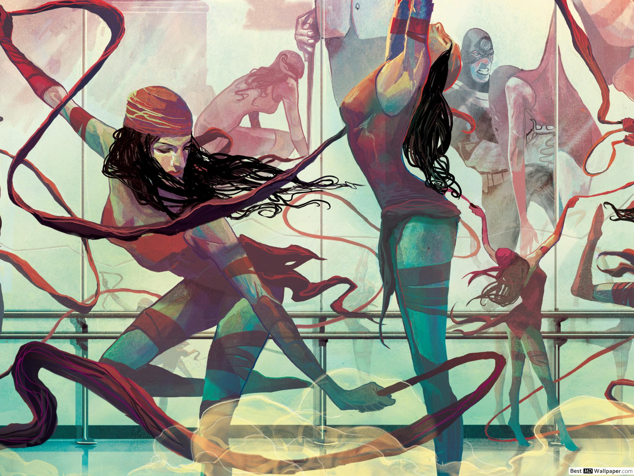 Elektra Marvel Comics 2019 - HD Wallpaper 