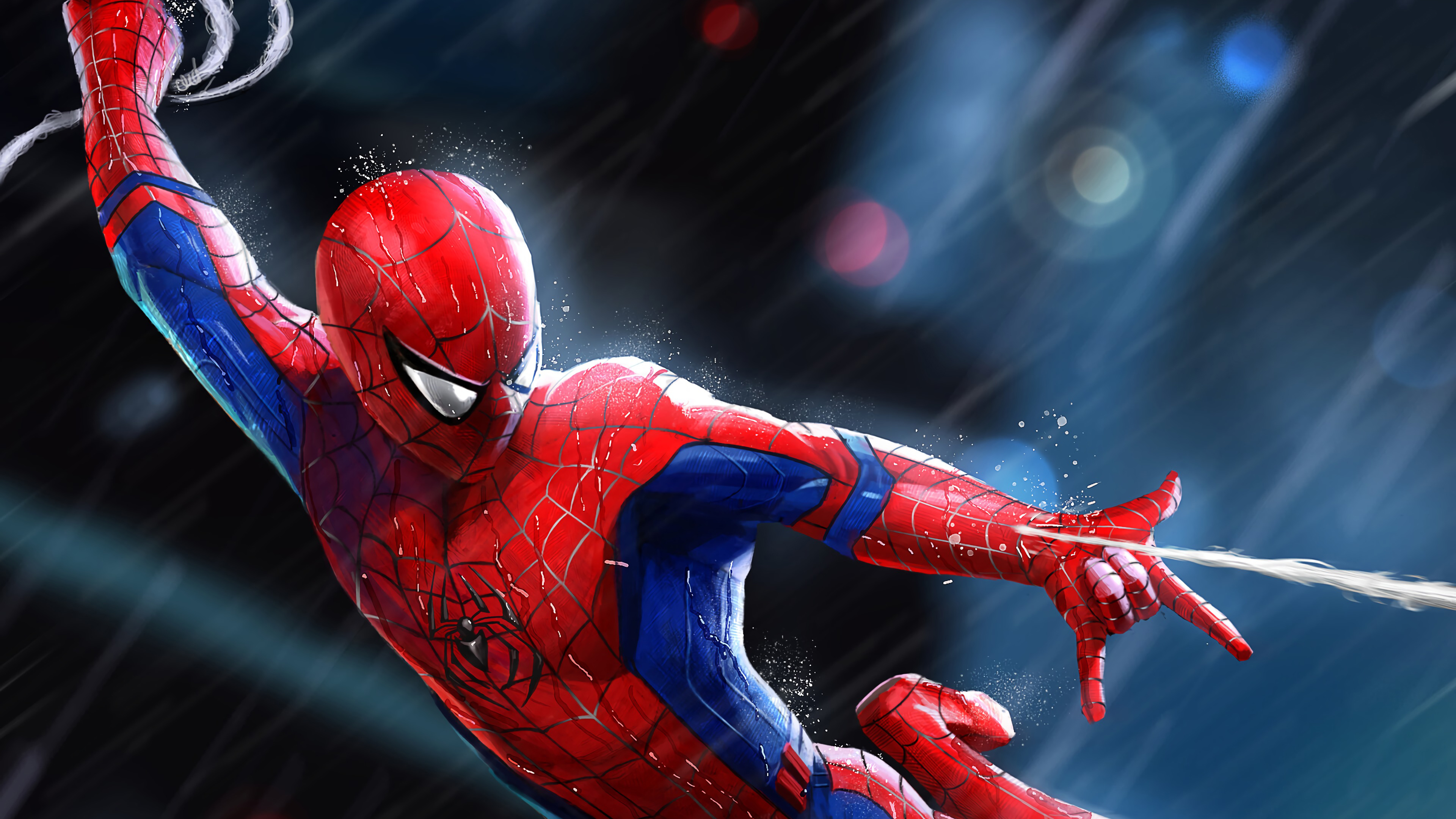 Marvel Comics Background Spiderman - HD Wallpaper 