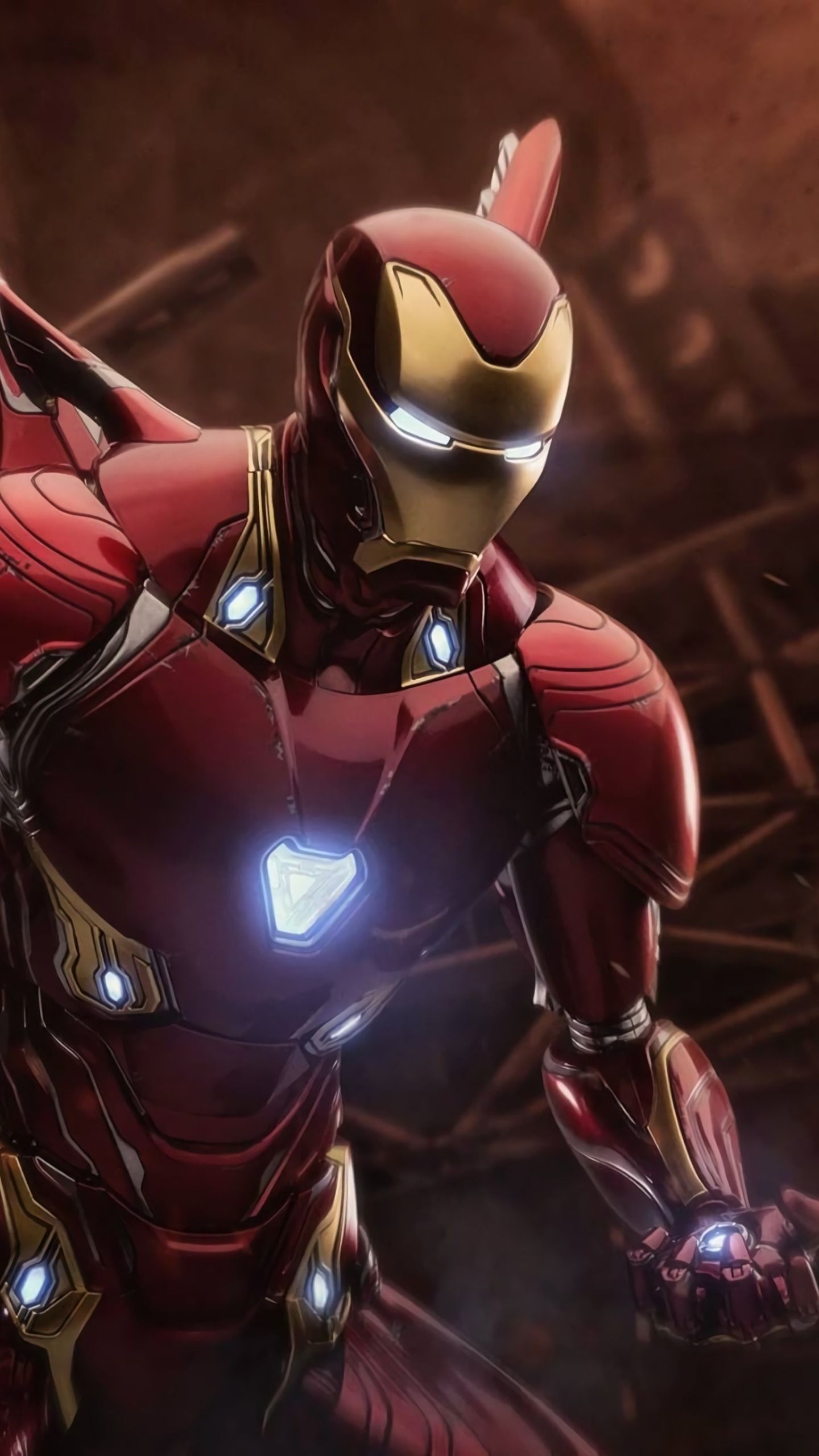 Iron Man Mark 50 Vs Thanos - HD Wallpaper 
