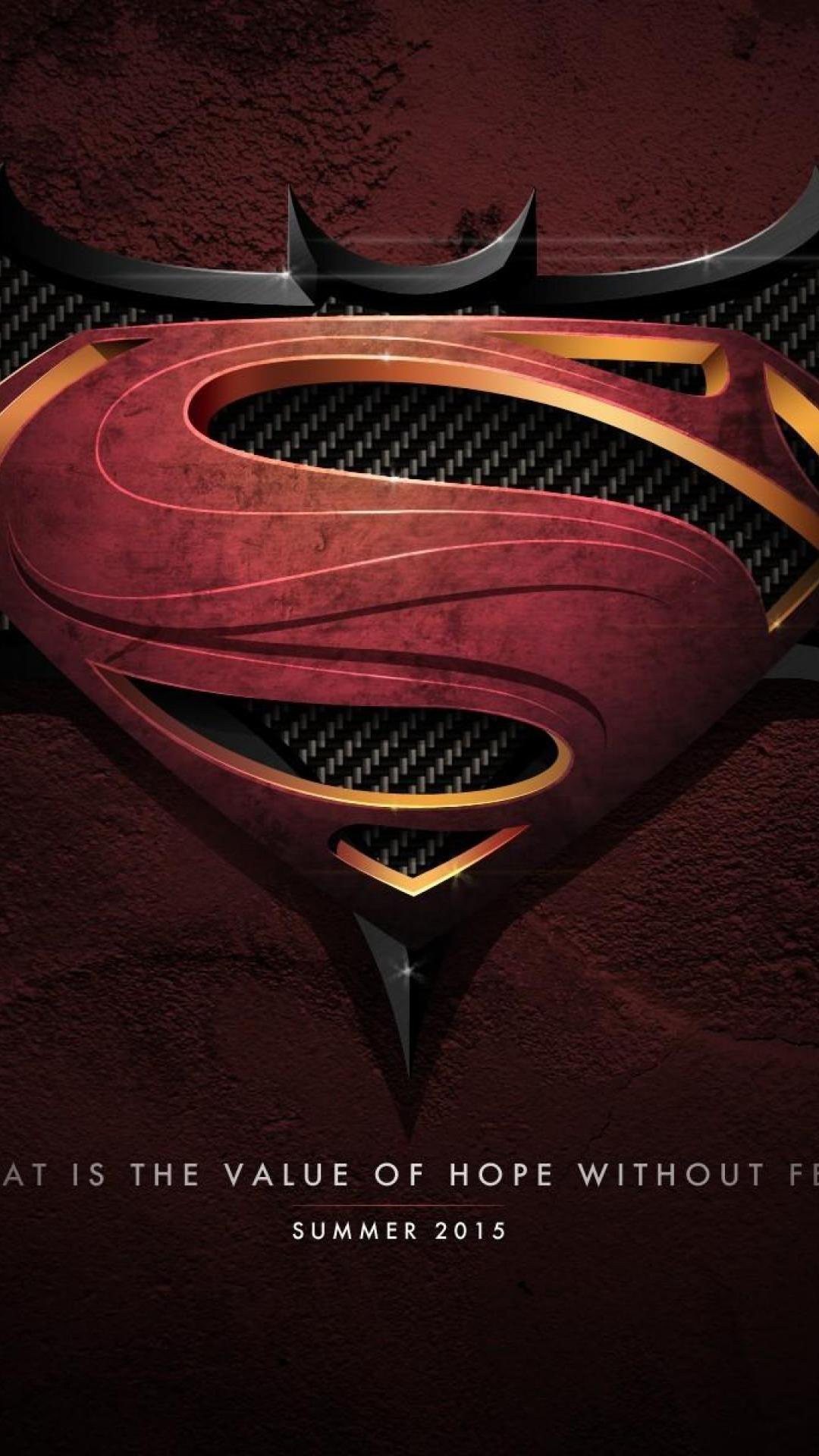 Superman Logo Hd Wallpaper For Iphone 6 - 1080x1920 Wallpaper 