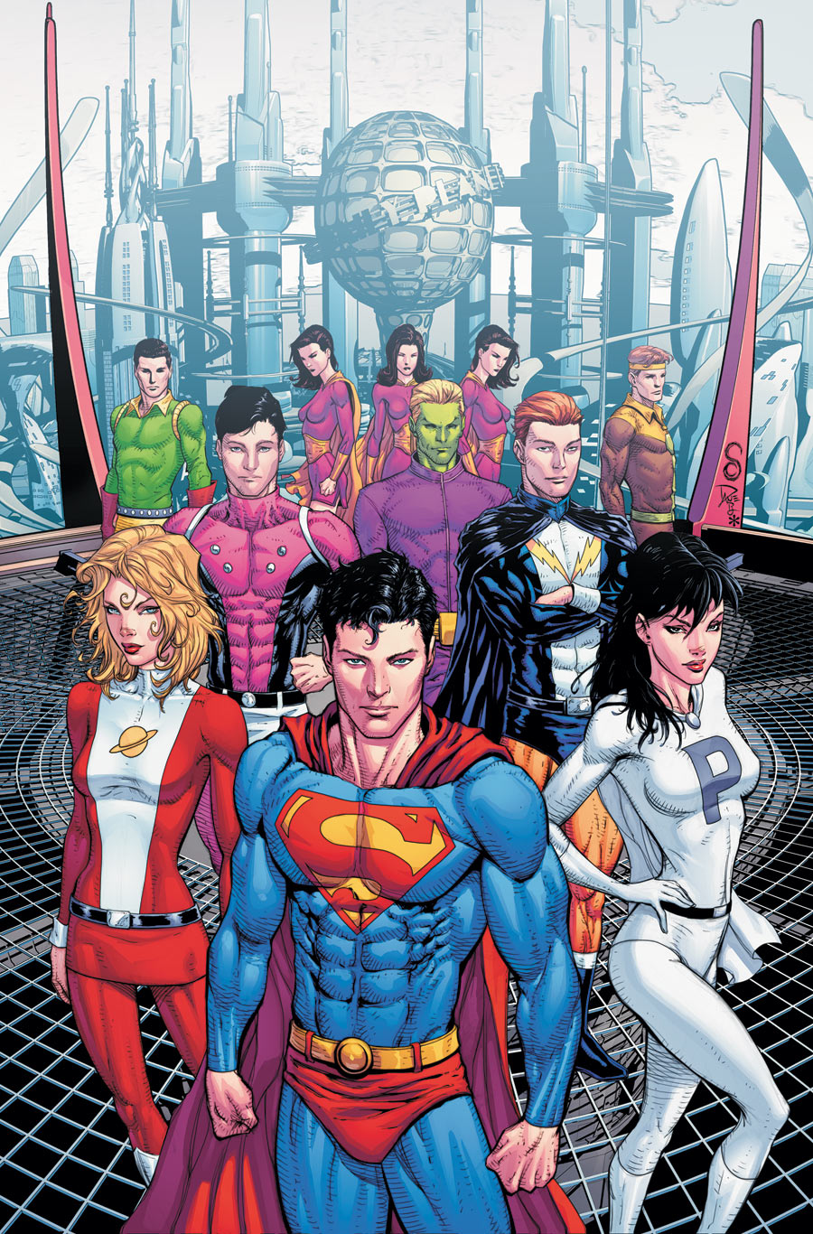 Nice Wallpapers Legion Of Superheroes 900x1366px - Superboy And The Legion Of Super Heroes - HD Wallpaper 