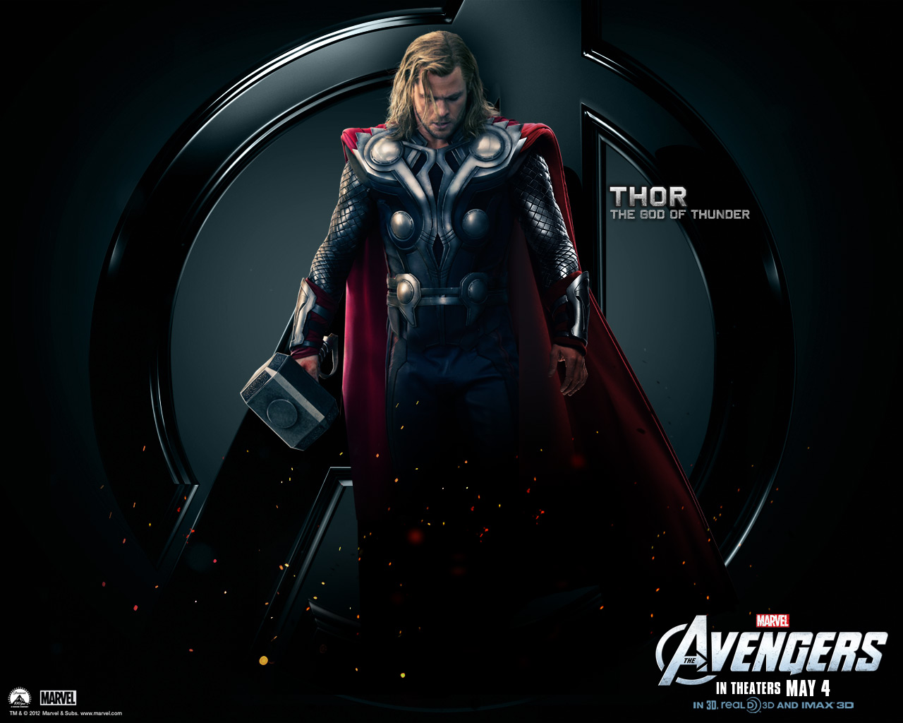 Thor - Marvel Wallpaper Hd Thor God Of Thunder - HD Wallpaper 
