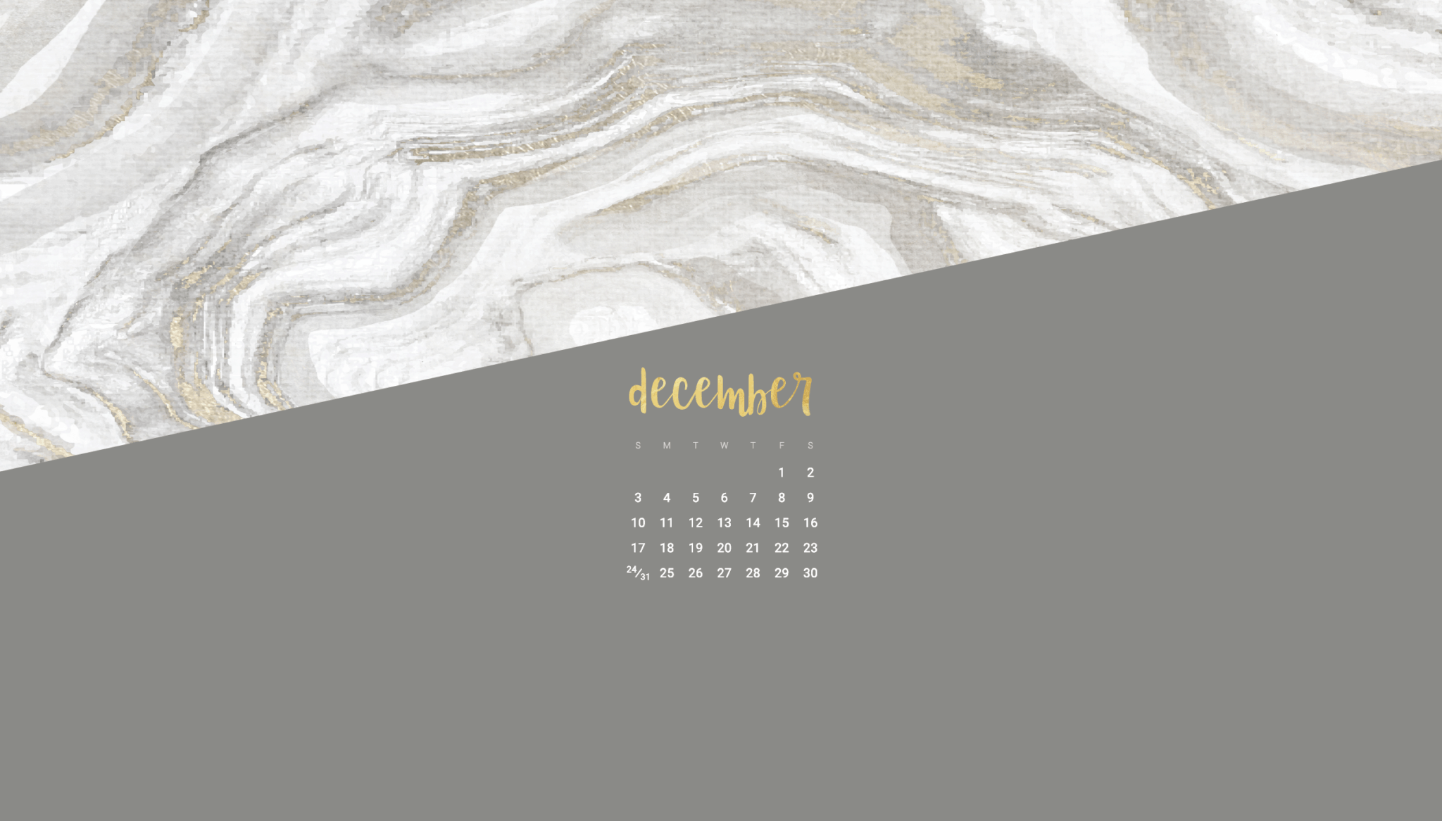 Oh So Lovely Blog Shares 6 Free December 2017 Desktop - December Calendar Desktop - HD Wallpaper 