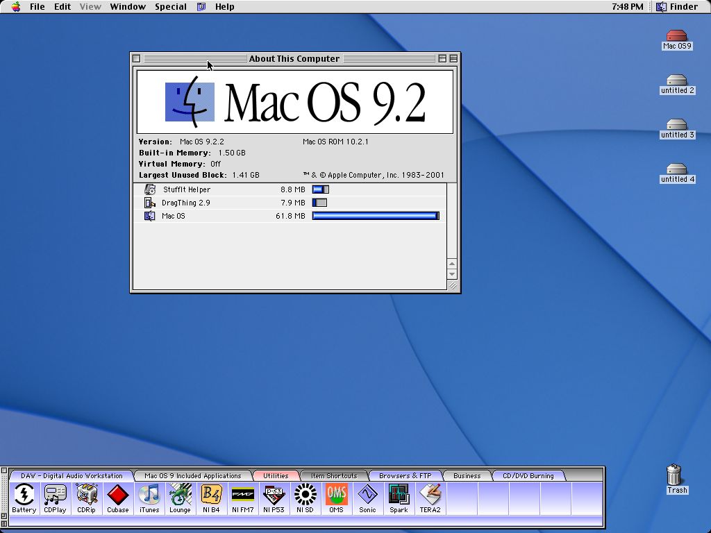 Mac Os 9.2 2 - HD Wallpaper 