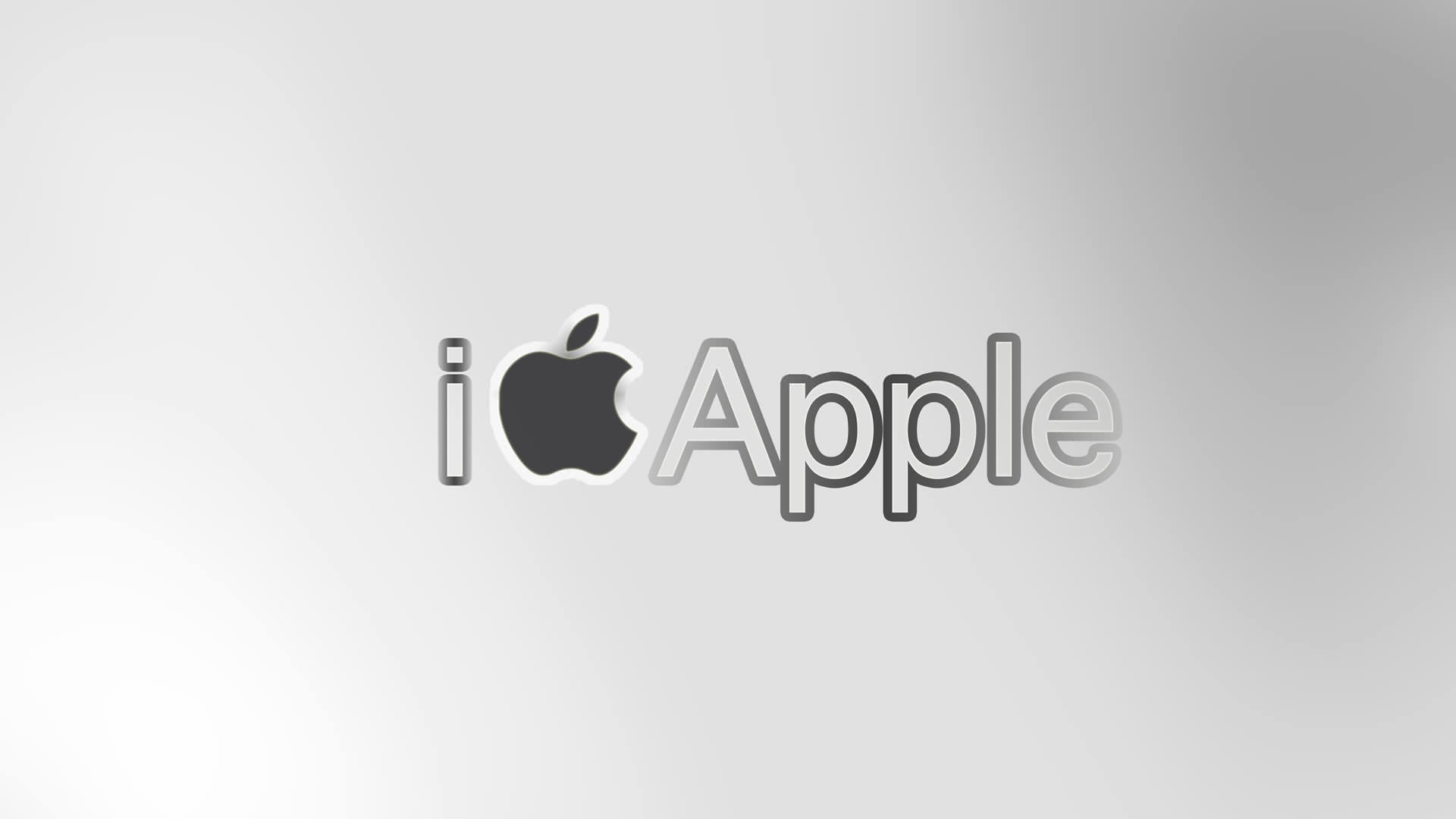 Love Apple - HD Wallpaper 