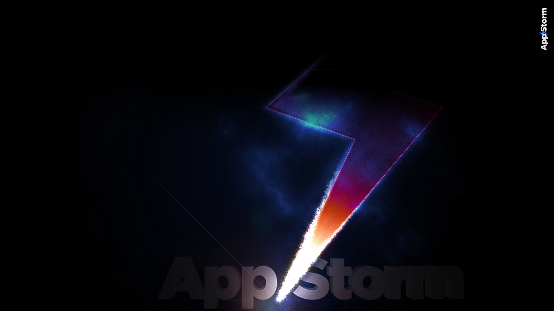 Mac Red Blue Shadow Dark Storm Apple S Wallpaper - Darkness - HD Wallpaper 