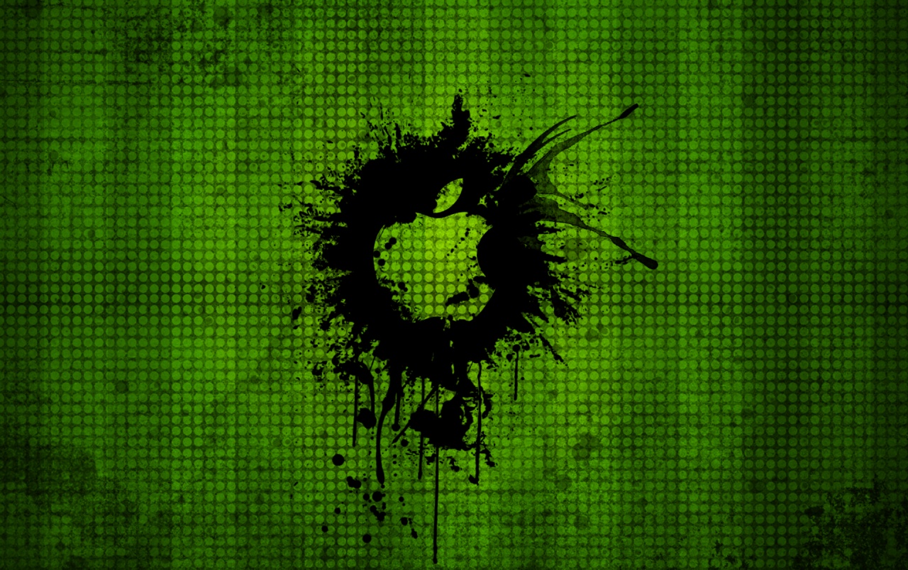 Crazy Grunge Apple Background Wallpapers - Apple Gaming - HD Wallpaper 