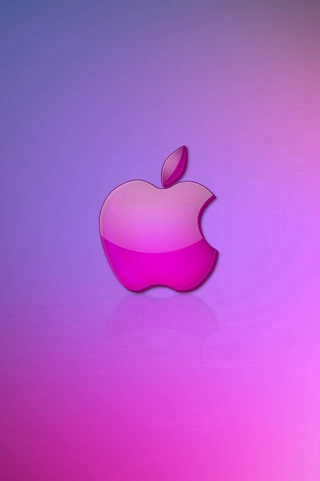 Hd Wallpapers Pink Colour In Apple - HD Wallpaper 
