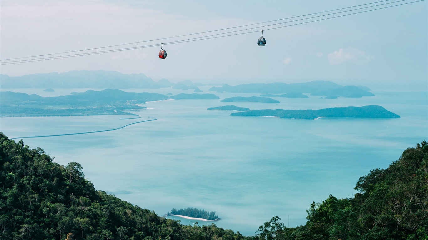The Bay Aerial Ropeway-2016 Imac Retina Hd Wallpaper2016 - Langkawi Hd - HD Wallpaper 