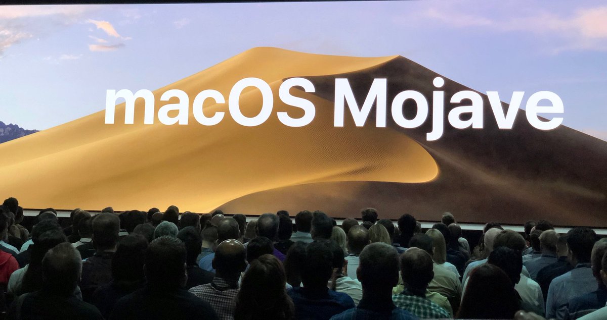 Tweet Picture - Macos Mojave - HD Wallpaper 