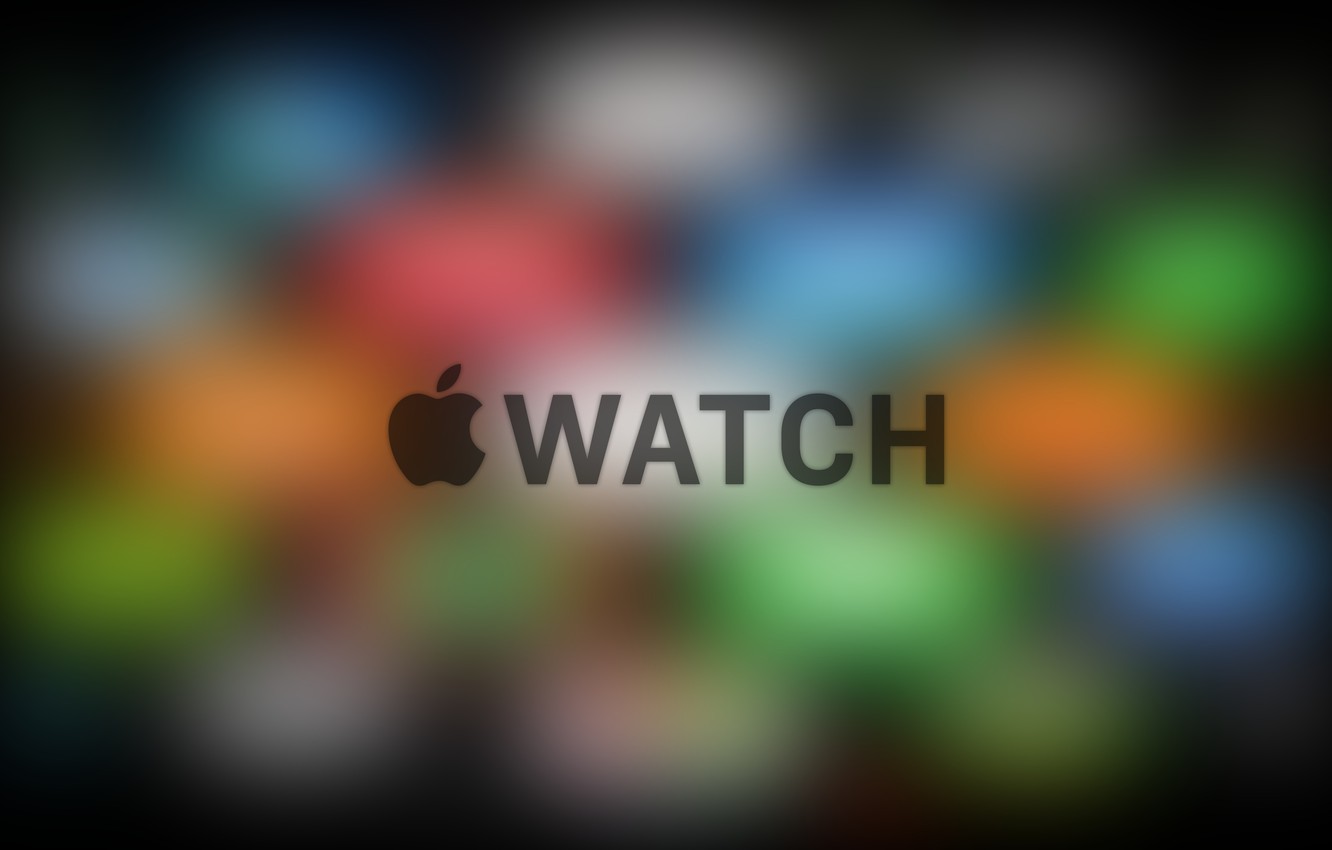 Photo Wallpaper Apple, Iphone, Logo, Color, Ios, Imac, - Apple I Watch - HD Wallpaper 