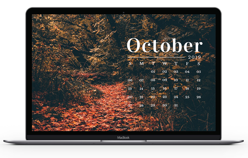 October Macbook Desktop Wallpaper - Led-backlit Lcd Display - HD Wallpaper 