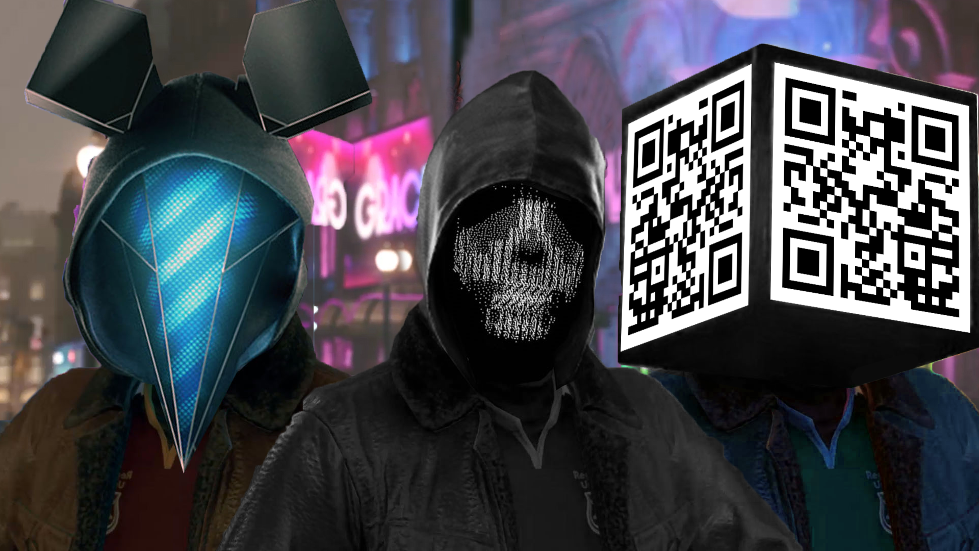 Watch Dogs Legion Masks - HD Wallpaper 