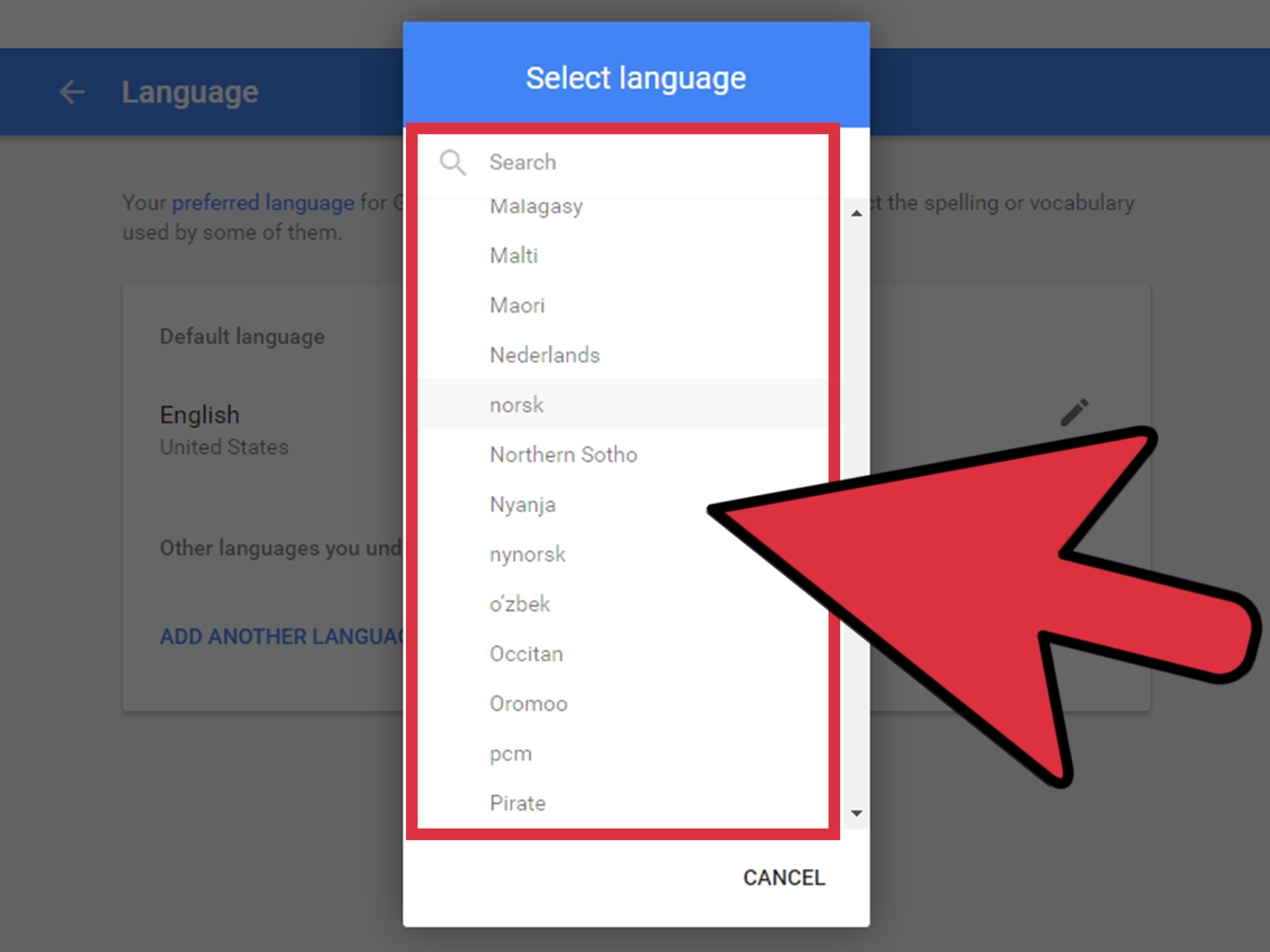Image Titled Change Your Default Language On Gmail - Change Gmail Language To English Mobile - HD Wallpaper 