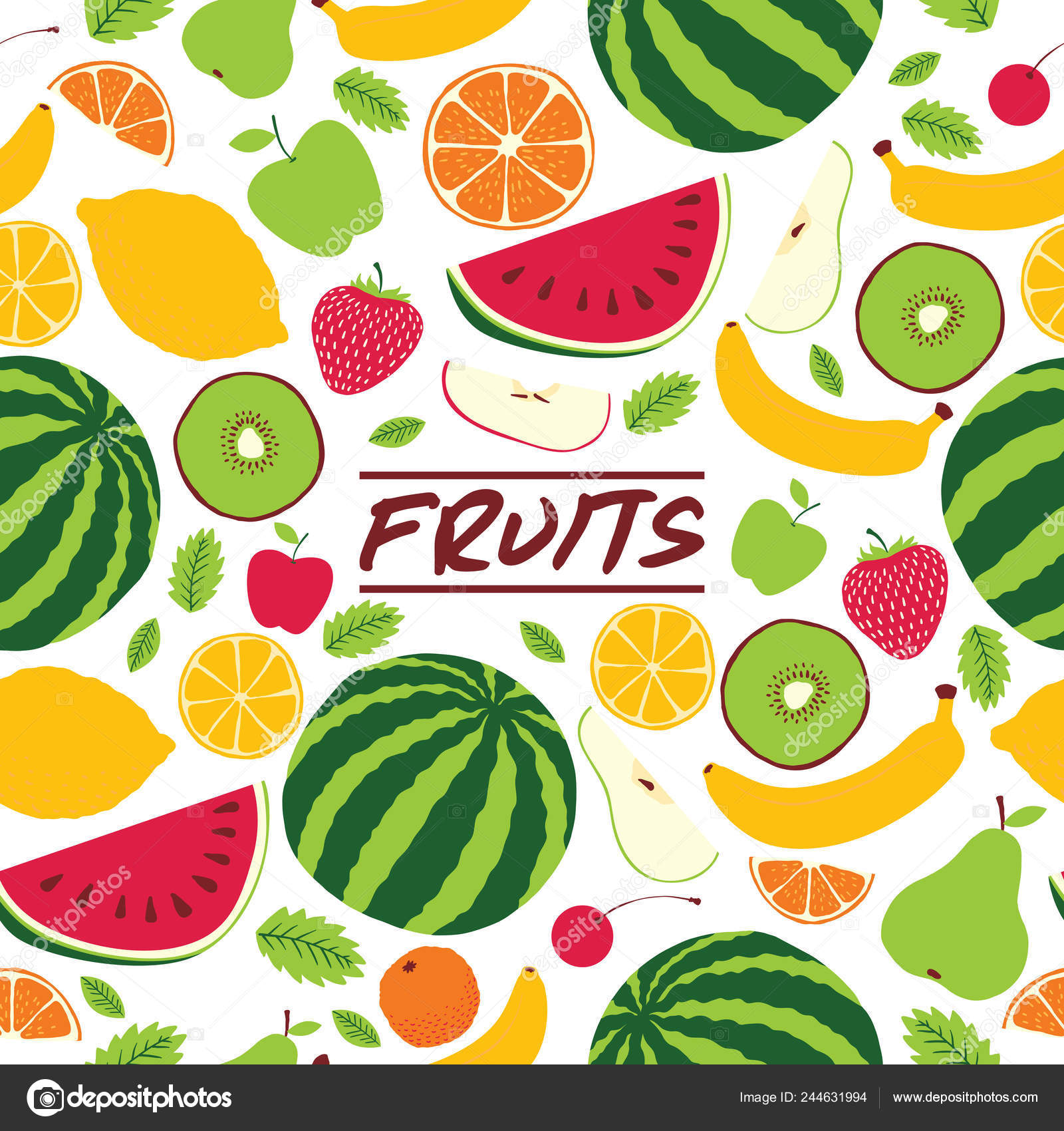 Fruity Background - HD Wallpaper 