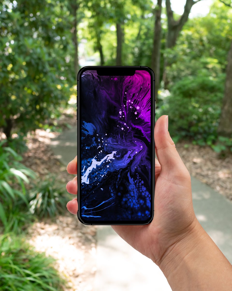 Ios 13 Stock Wallpapers Midnight Blue - HD Wallpaper 