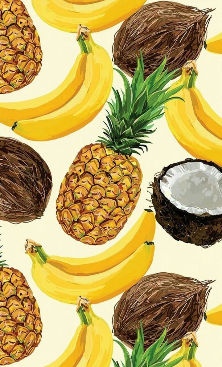 Tropical Fruit Wallpaper Iphone - HD Wallpaper 