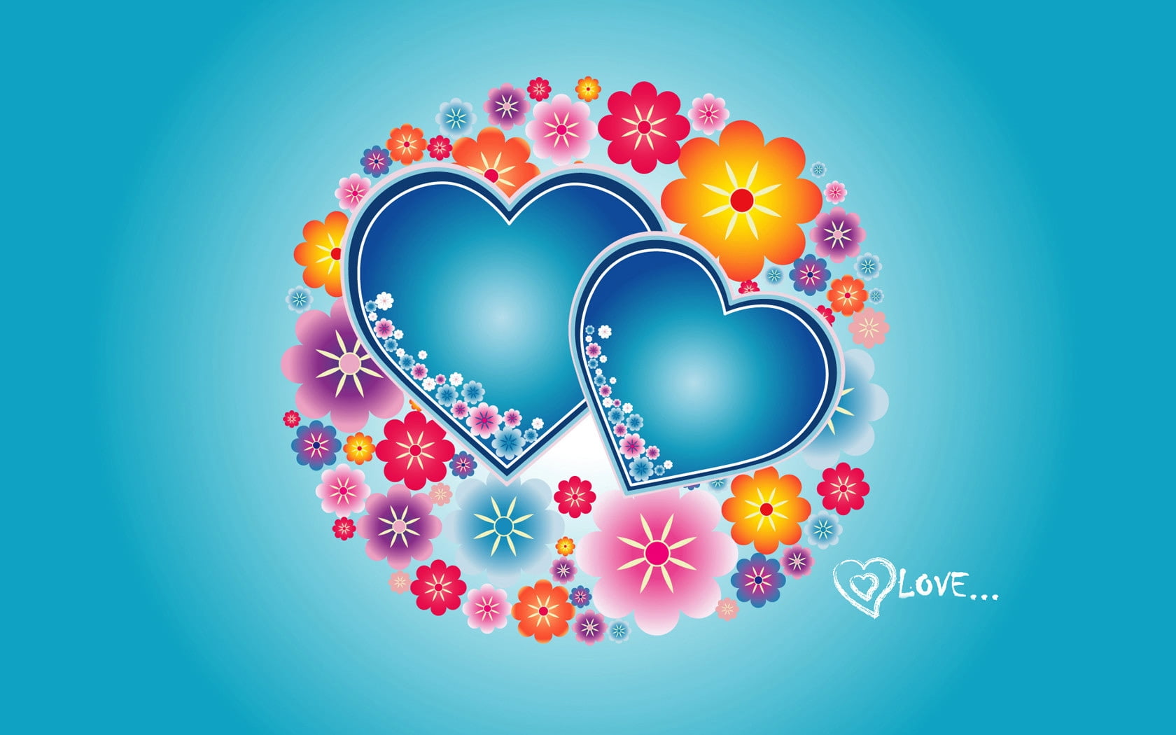 Love Heart - HD Wallpaper 