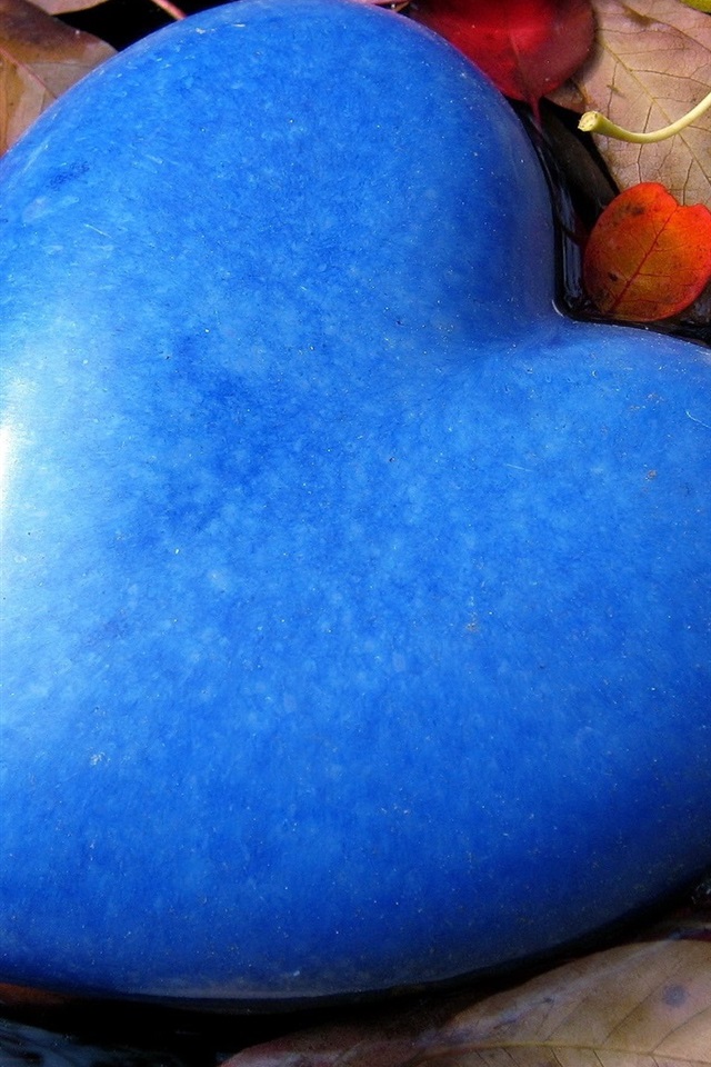 Blue Hearts - HD Wallpaper 