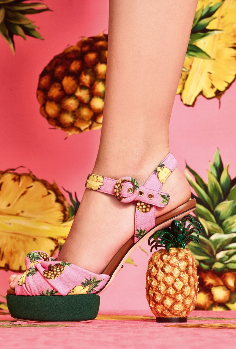 Pineapple High Heels Wallpaper For Mobile Resolution - High Heels Wallpaper Iphone - HD Wallpaper 