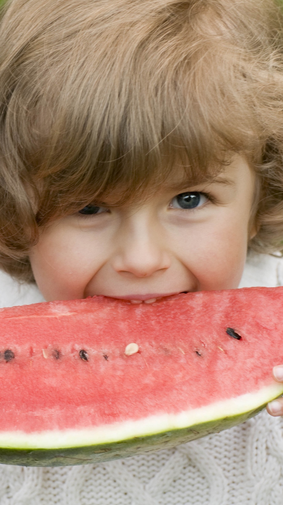 Wallpaper Baby, Food, Watermelon Watermelon 938x1668 Wallpaper