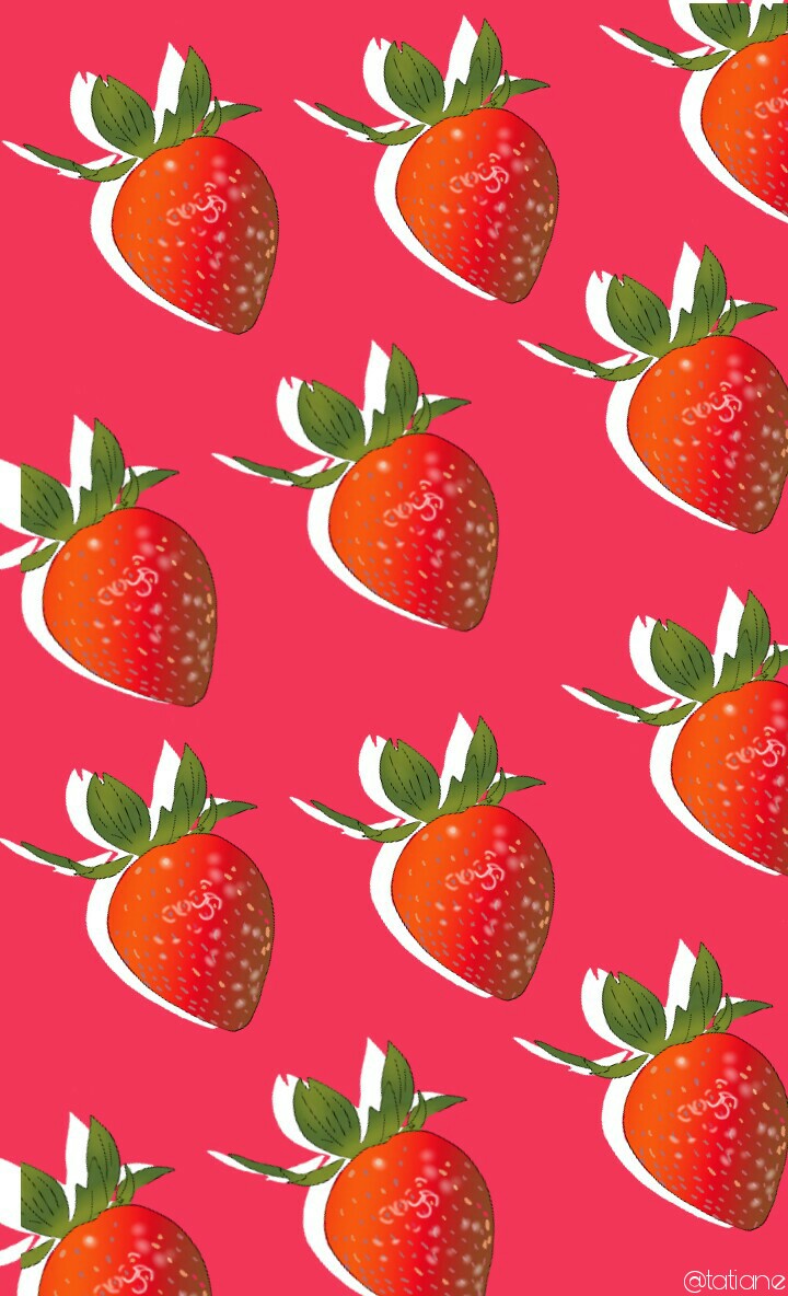 #iloveit - Strawberry - HD Wallpaper 