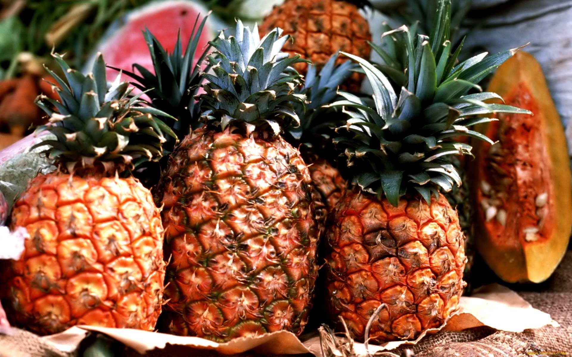 Free Pineapple High Quality Wallpaper Id - Pineapple Fruits Benefits Desktop - HD Wallpaper 