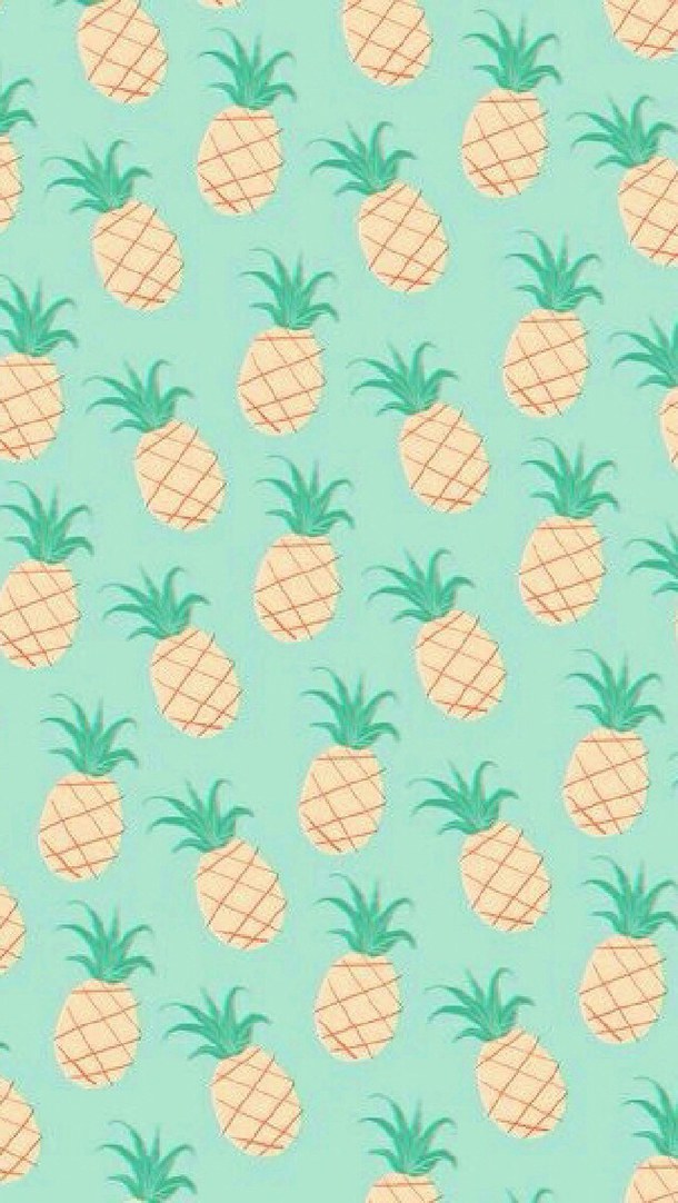 Background, Fruits And Pineapples - Фон На Аву С Ананасами - HD Wallpaper 
