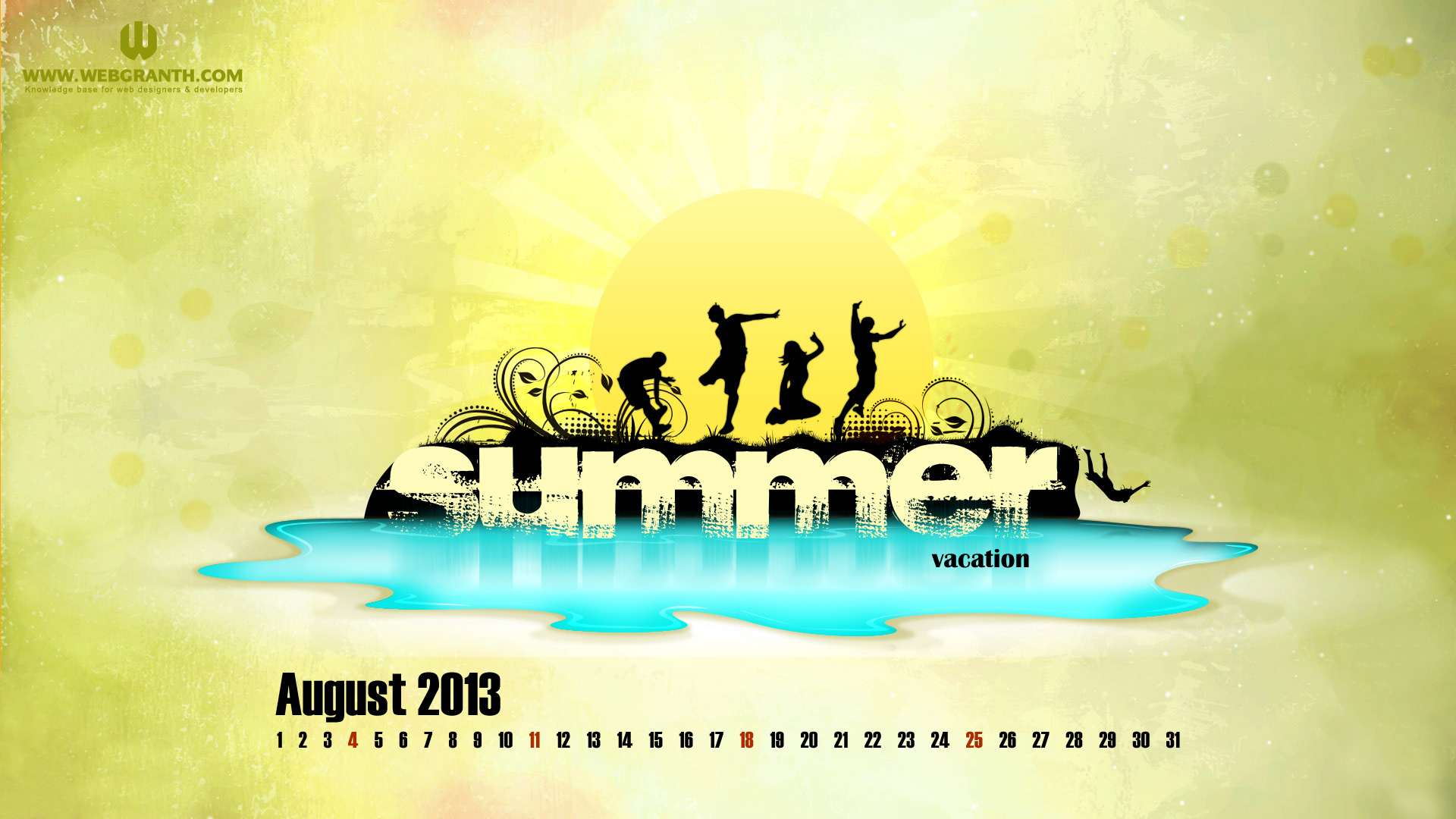 Summer Calendar Logo - HD Wallpaper 