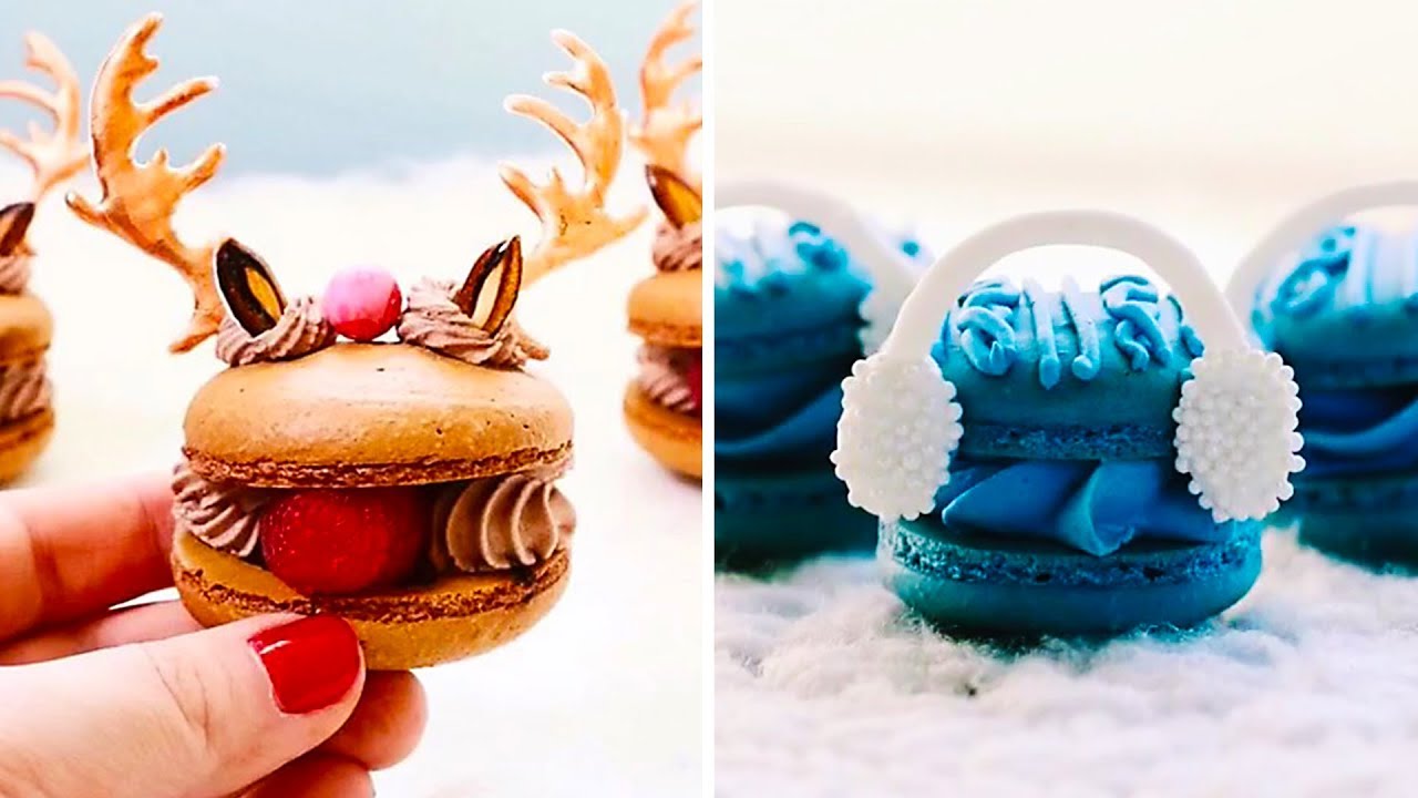 Reindeer Macarons - HD Wallpaper 